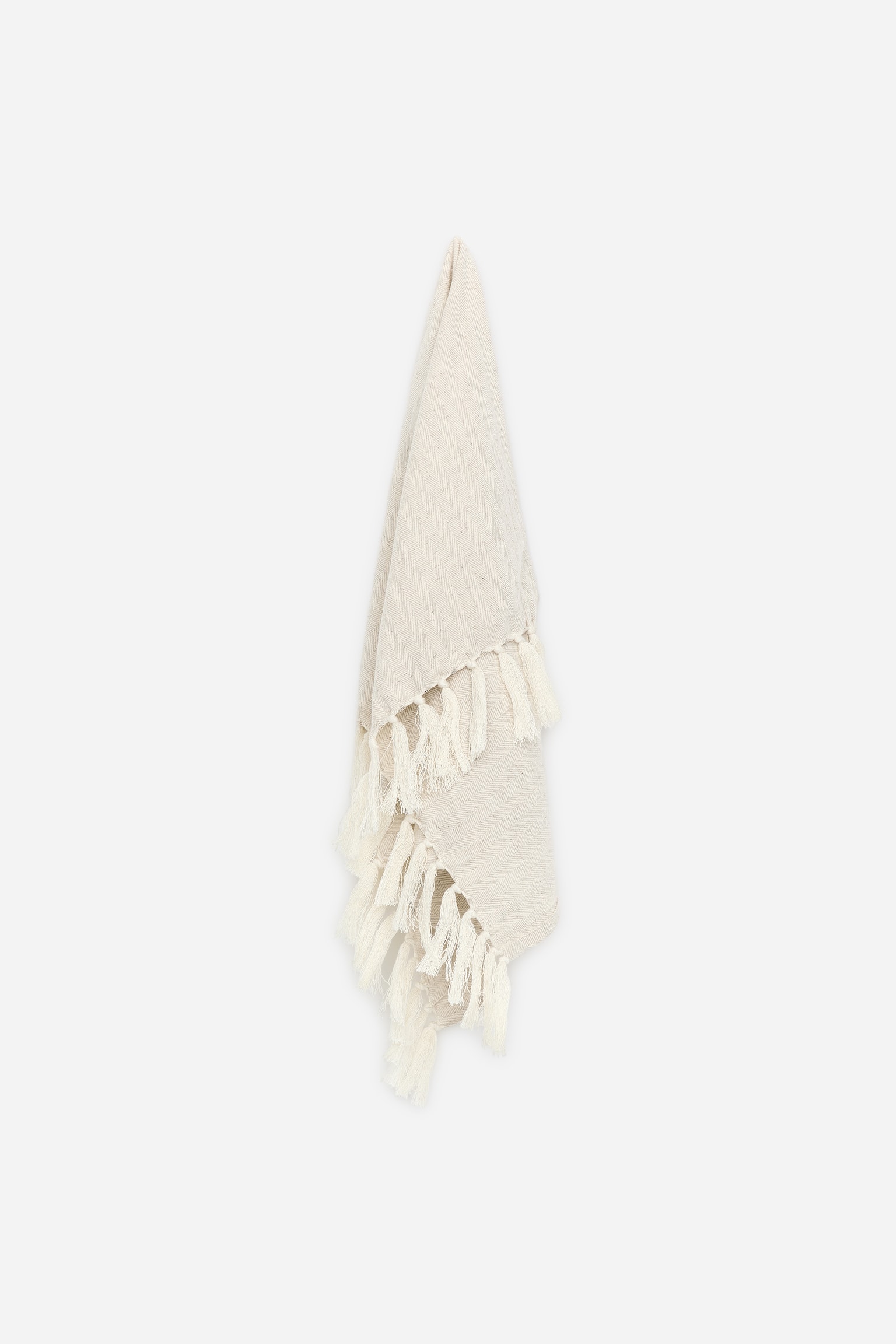 Serviette invité 50 x 70 cm - Beige/Bleu - 1