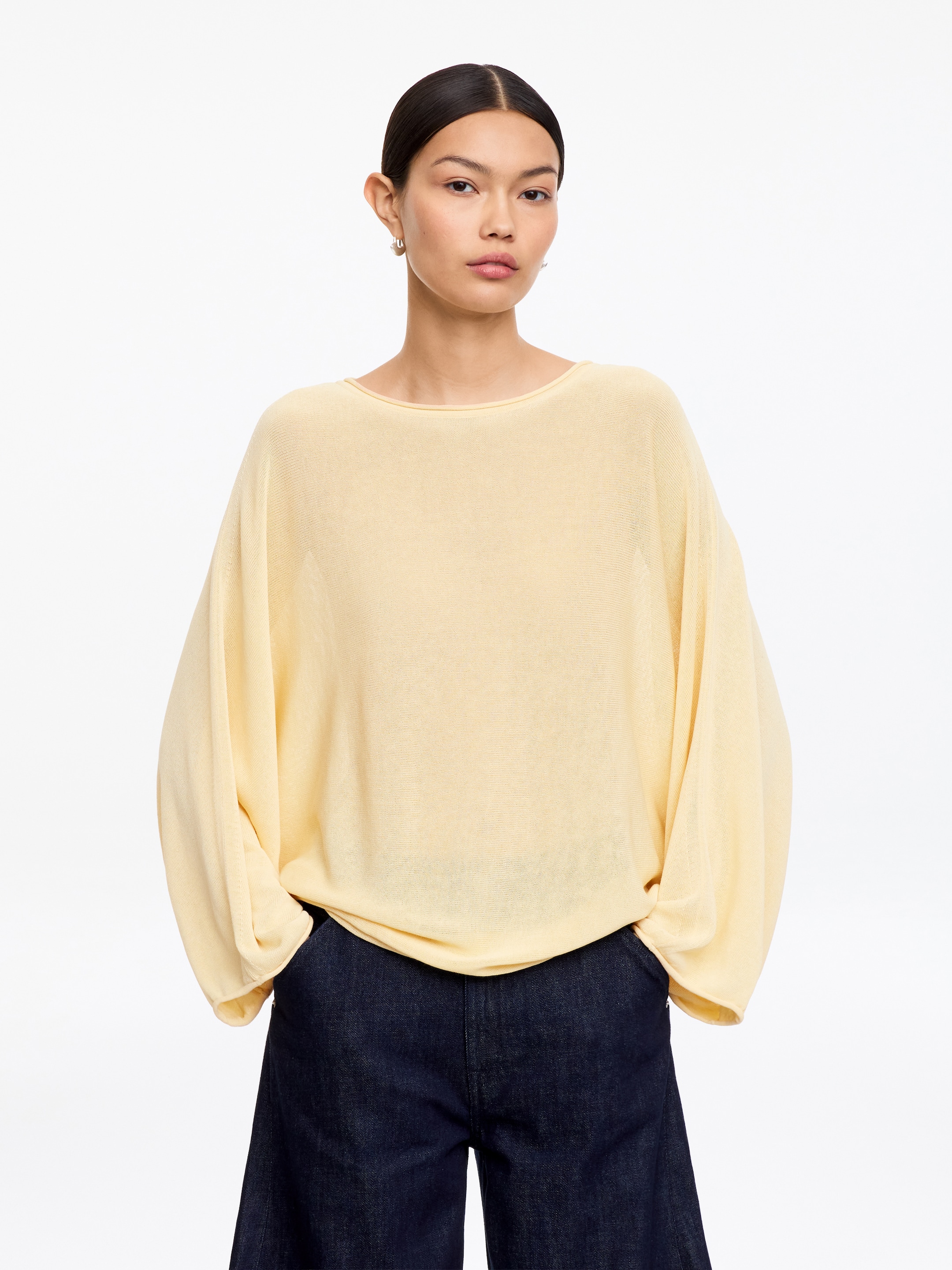 Draped Top-#efdaaf-18653