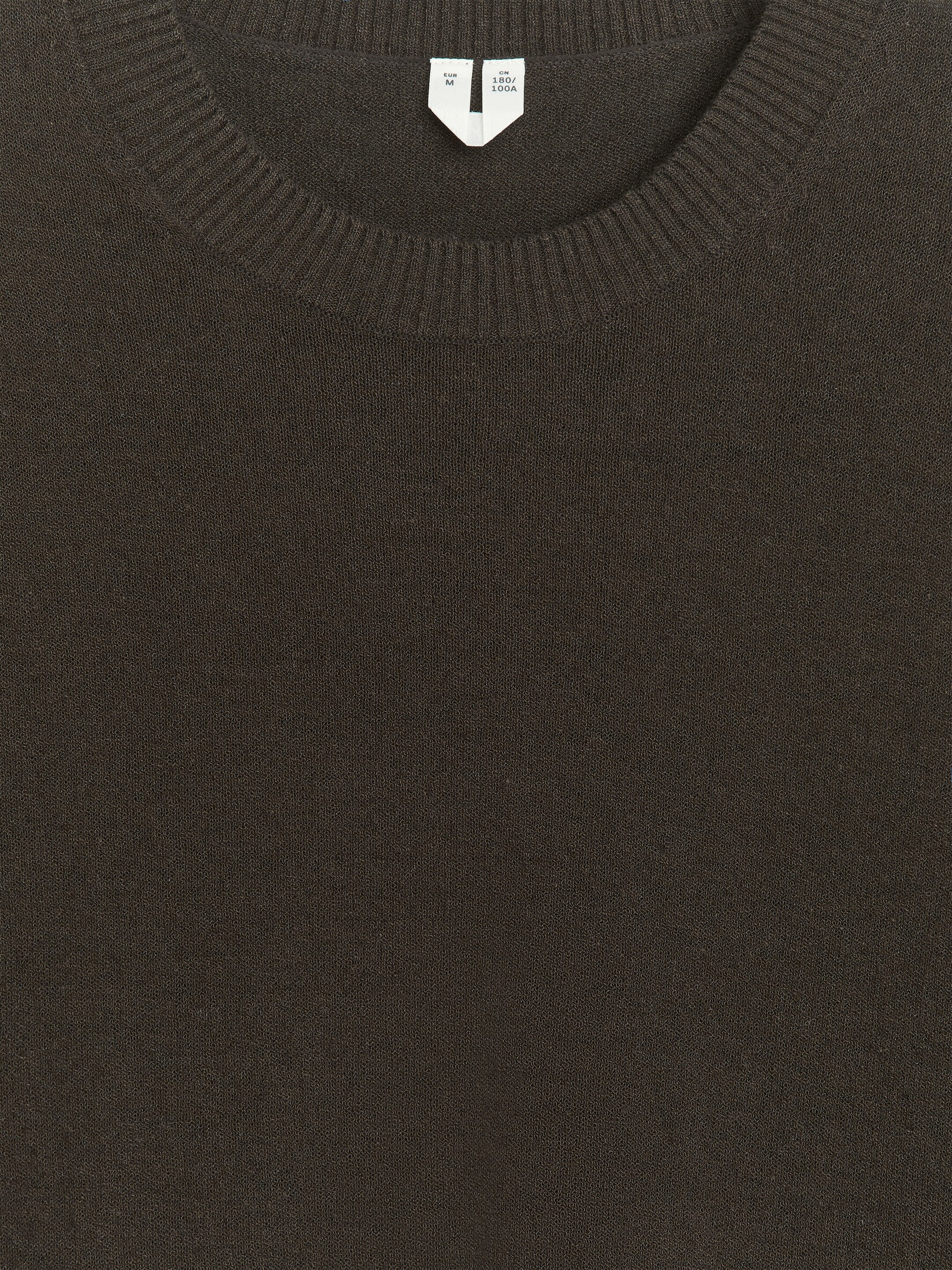 Visa större bild: Tröja i linneblandning - Brun - HERR | H&M SE 2