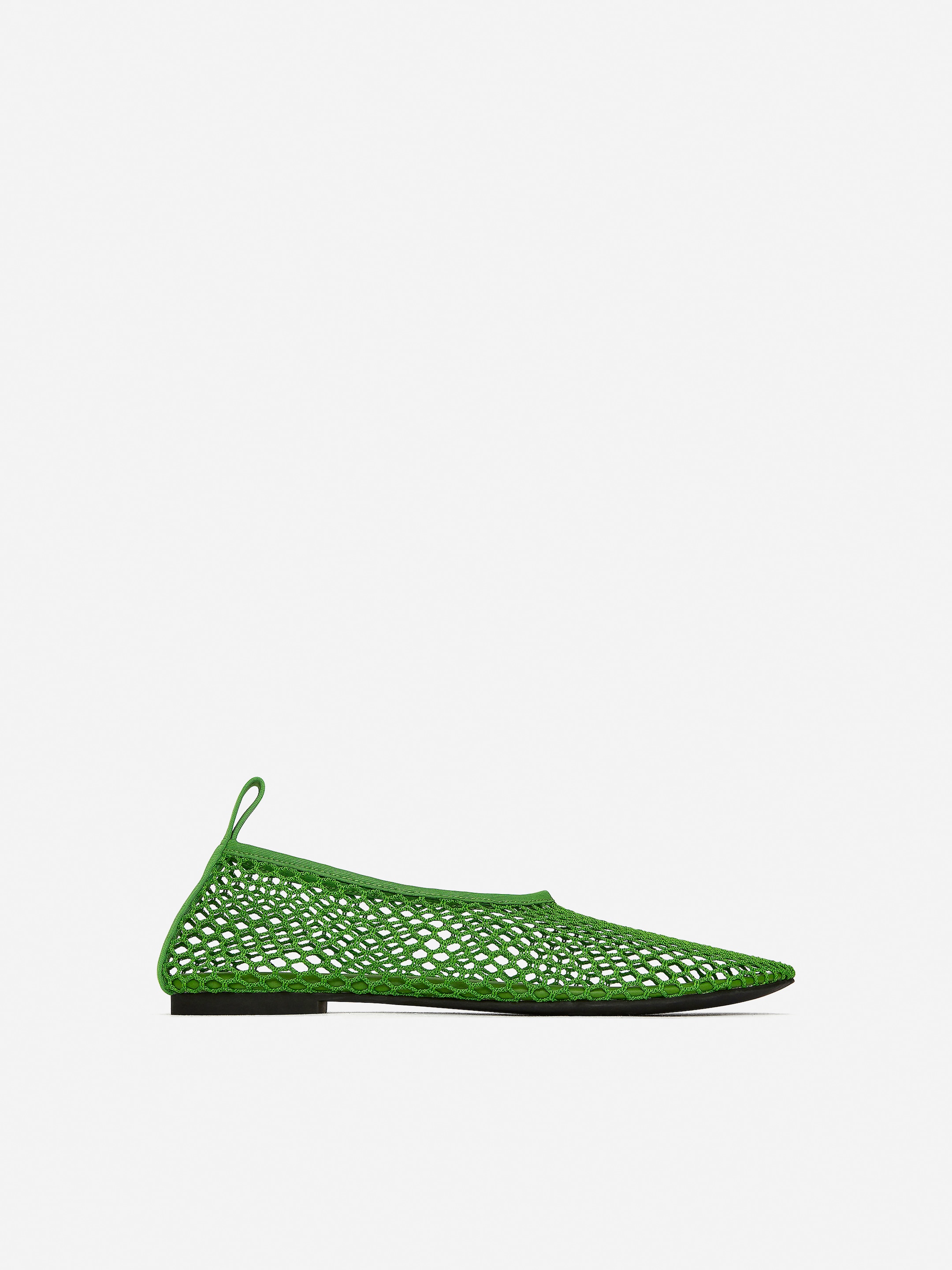 Zobrazit větší obrázek: Baleríny ze síťoviny - Green - ŽENY | H&M CZ 3