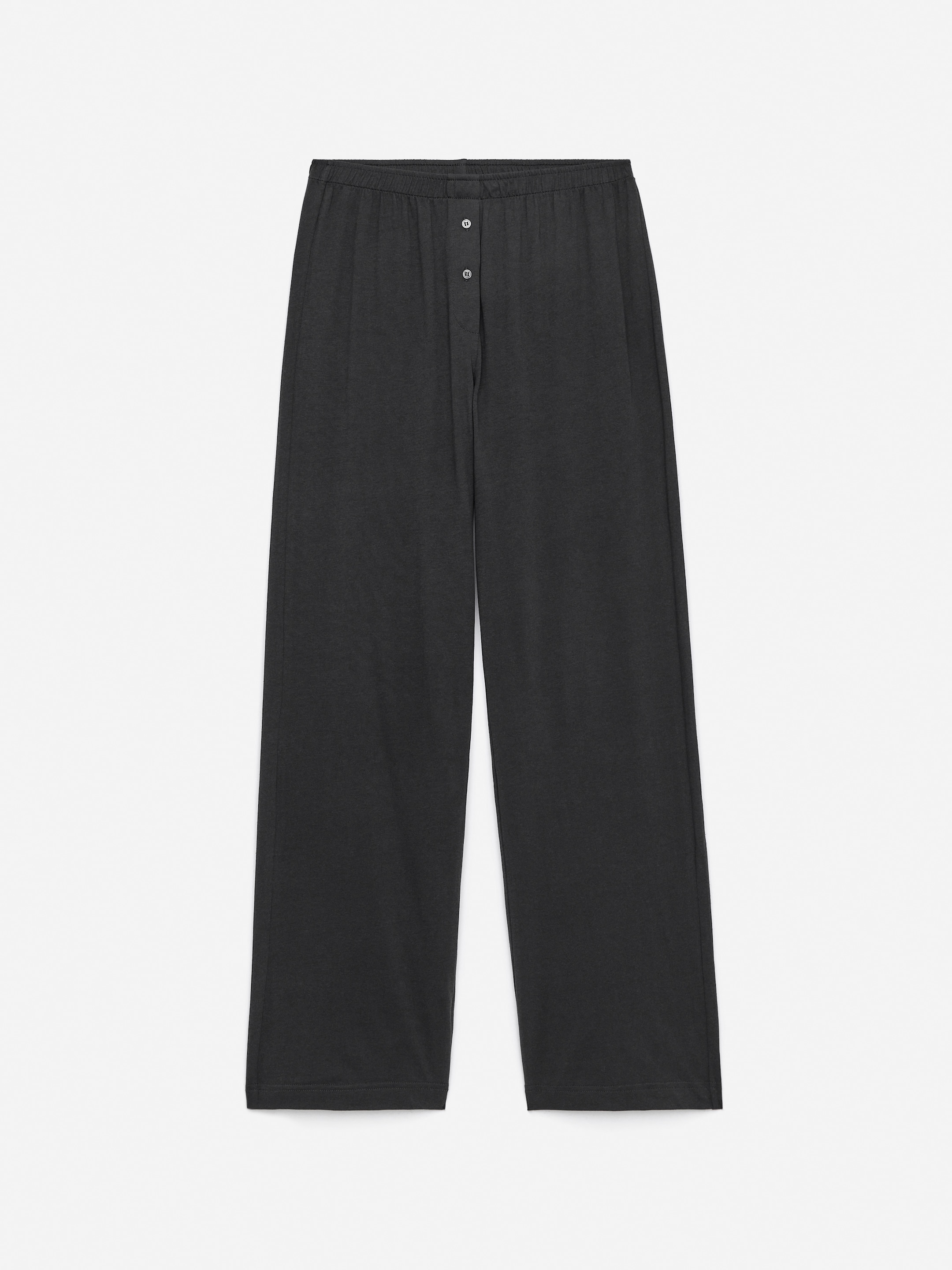 Visualizza immagine più grande: Pantaloni in misto cotone drappeggiato - Grigio scuro - DONNA | H&M IT 5