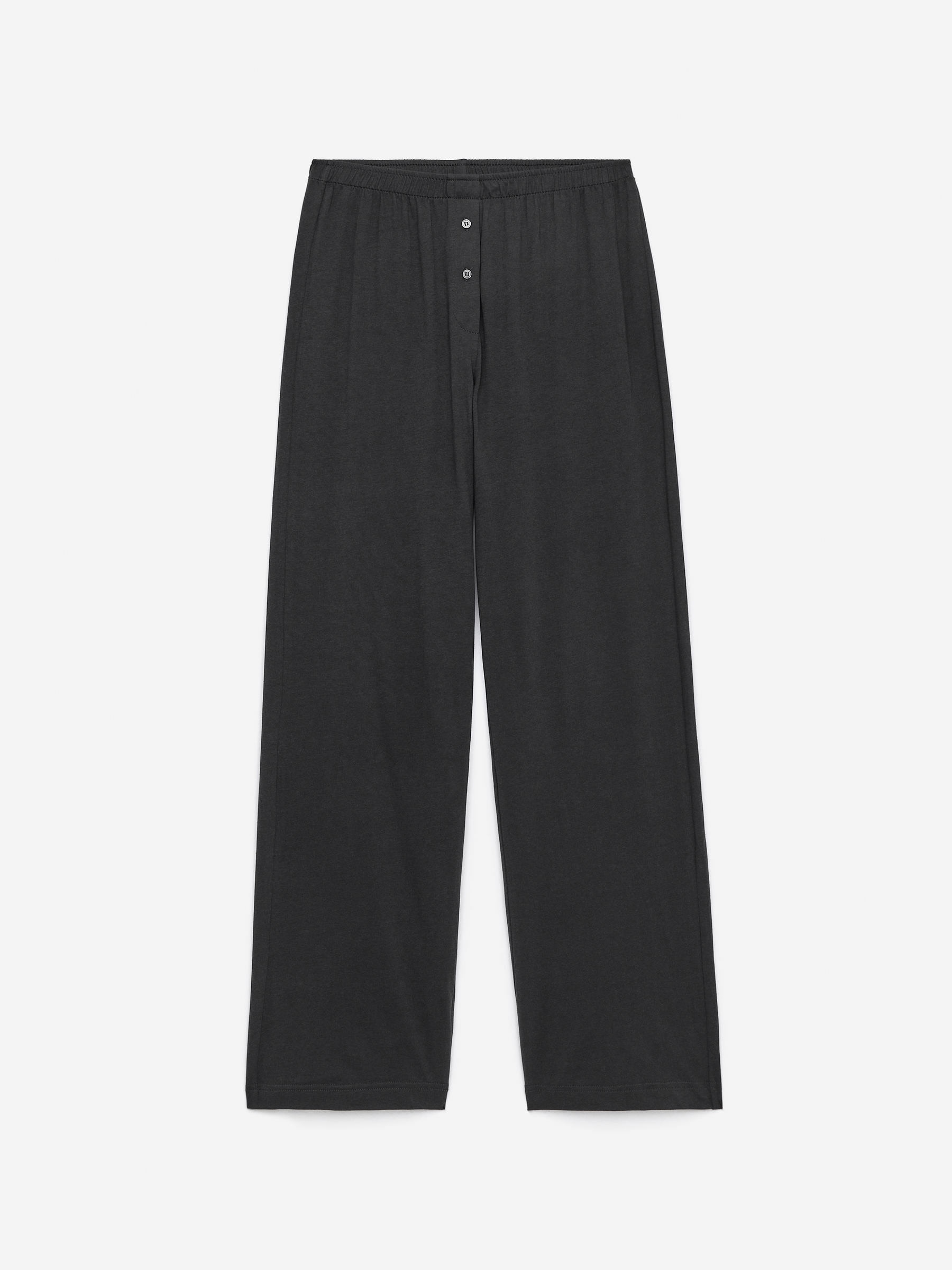 Följsam byxa i bomullsblandning-Grå-16506