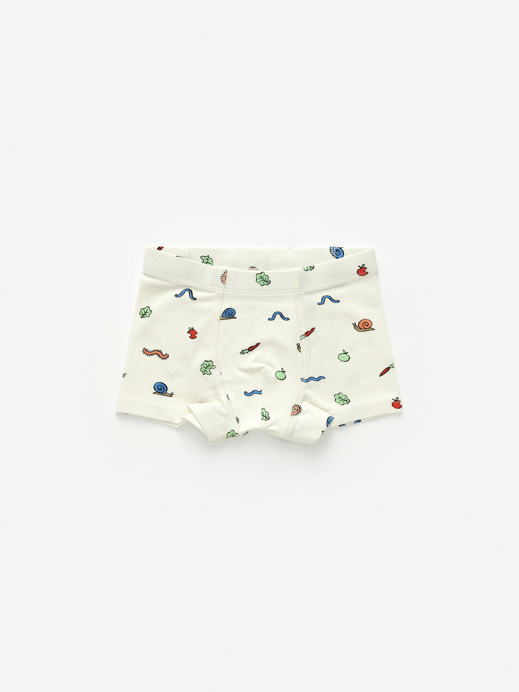 Zobrazit větší obrázek: Bavlněné boxerky - Off White/Garden Print - DĚTI | H&M CZ 3