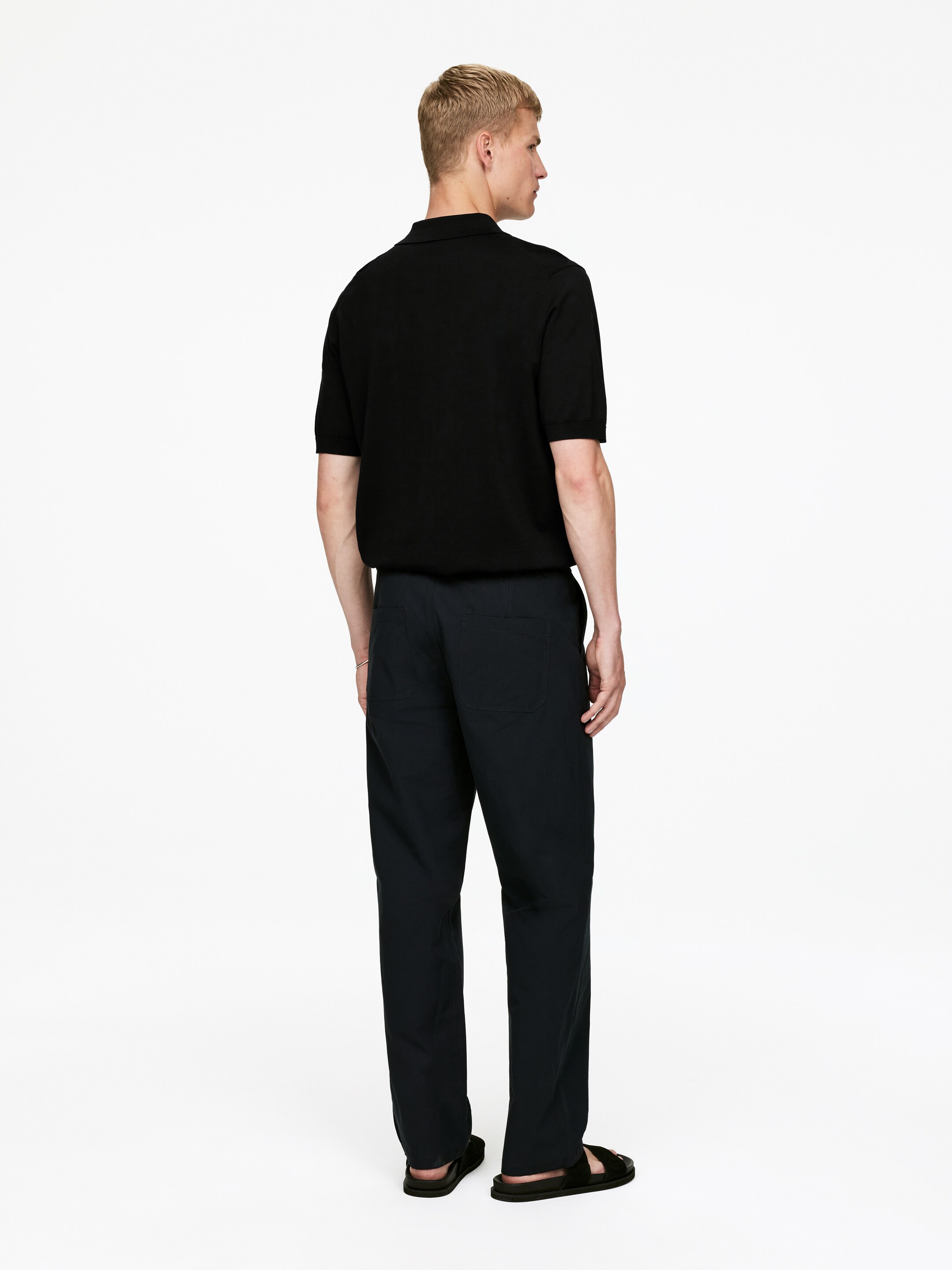 Ingrandisci l'immagine: Cotton Trousers - Black - UOMO | H&M CH 2