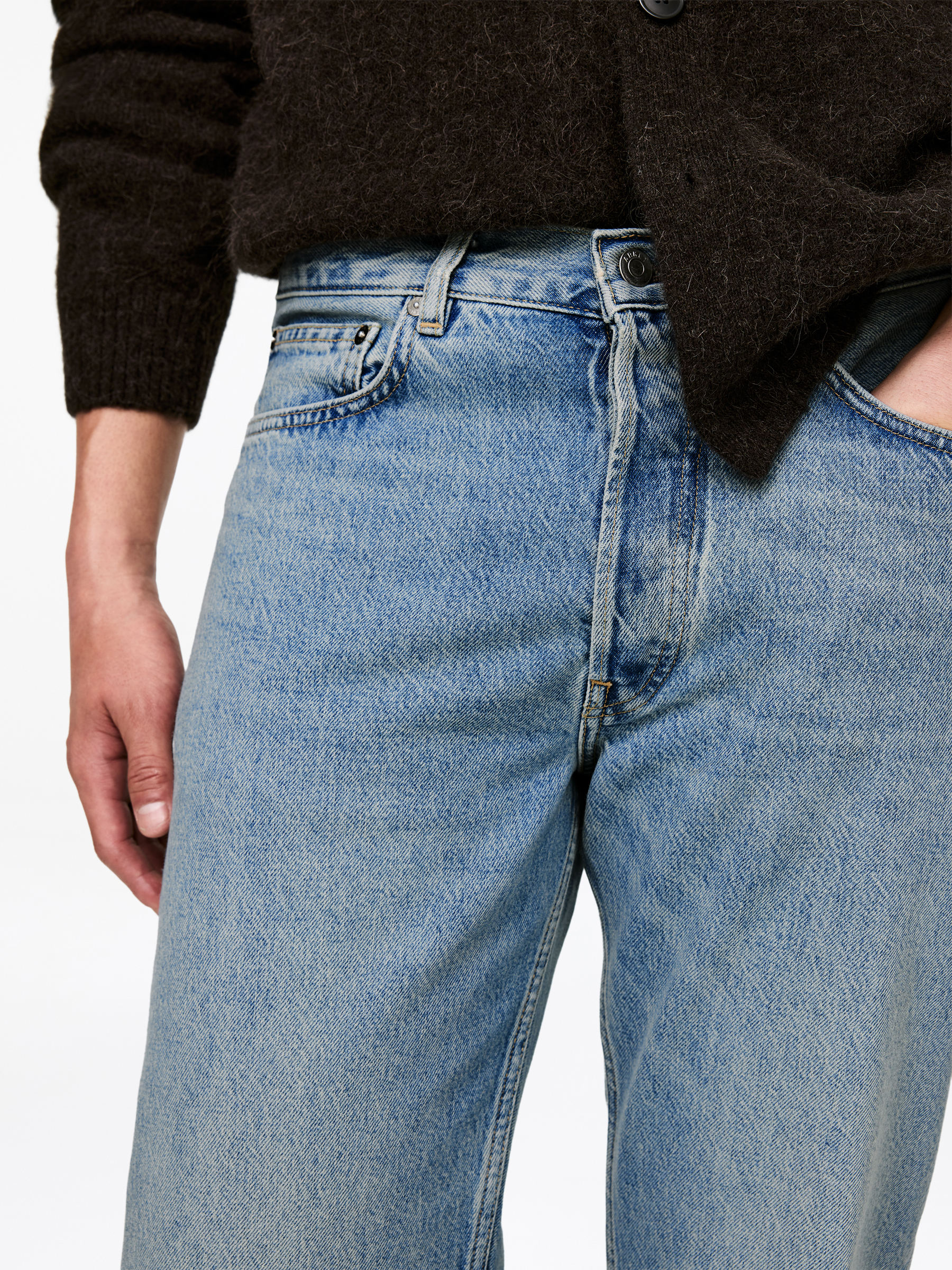 CLIFF Regular Straight Jeans - Mid Blue - Regular fit - Men - StillMedia/Lookbook - 10