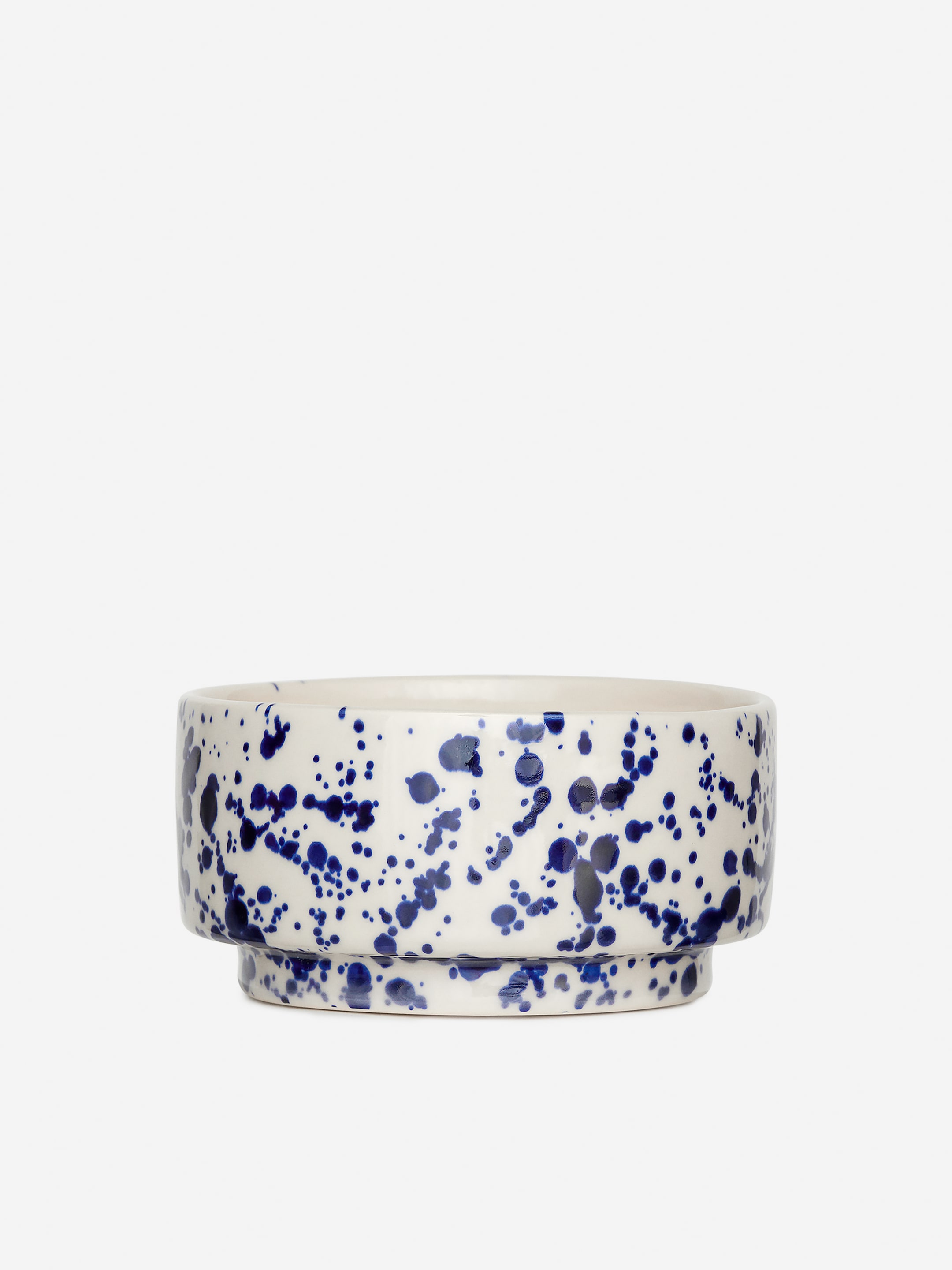 Steingutschale, 14 cm - Blau/Cremeweiß - Haushaltswaren - StillMedia/DescriptiveStillLife - 4
