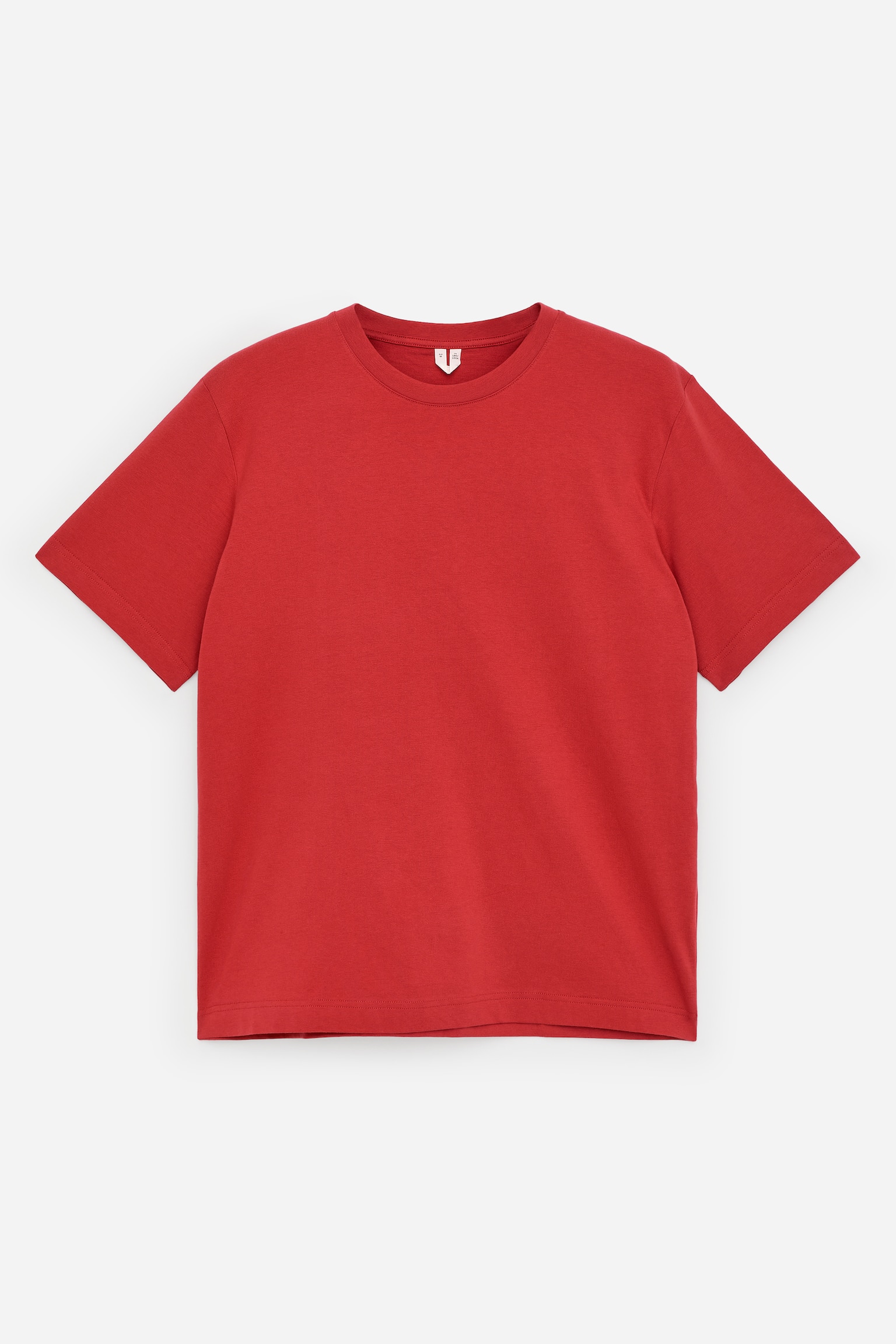 T-shirt con vestibilità rilassata da 220 GSM-Rosso - 2