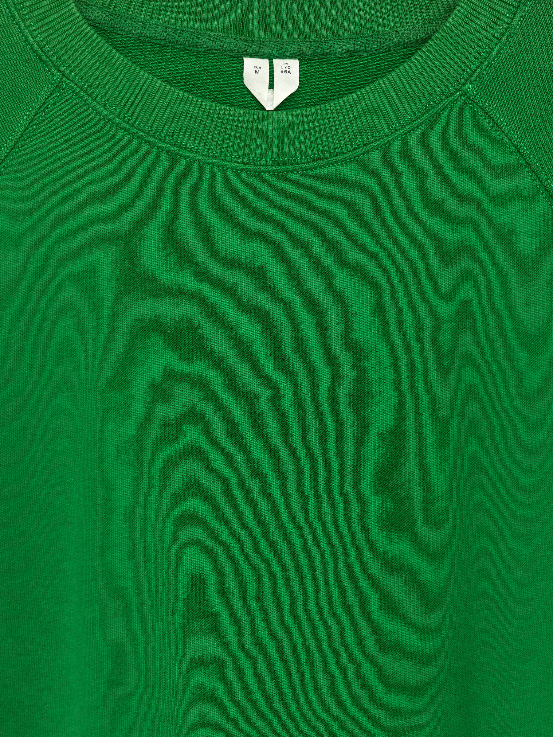 Terry Sweatshirt - Green - Regular fit - Women - StillMedia/DescriptiveDetail - 1