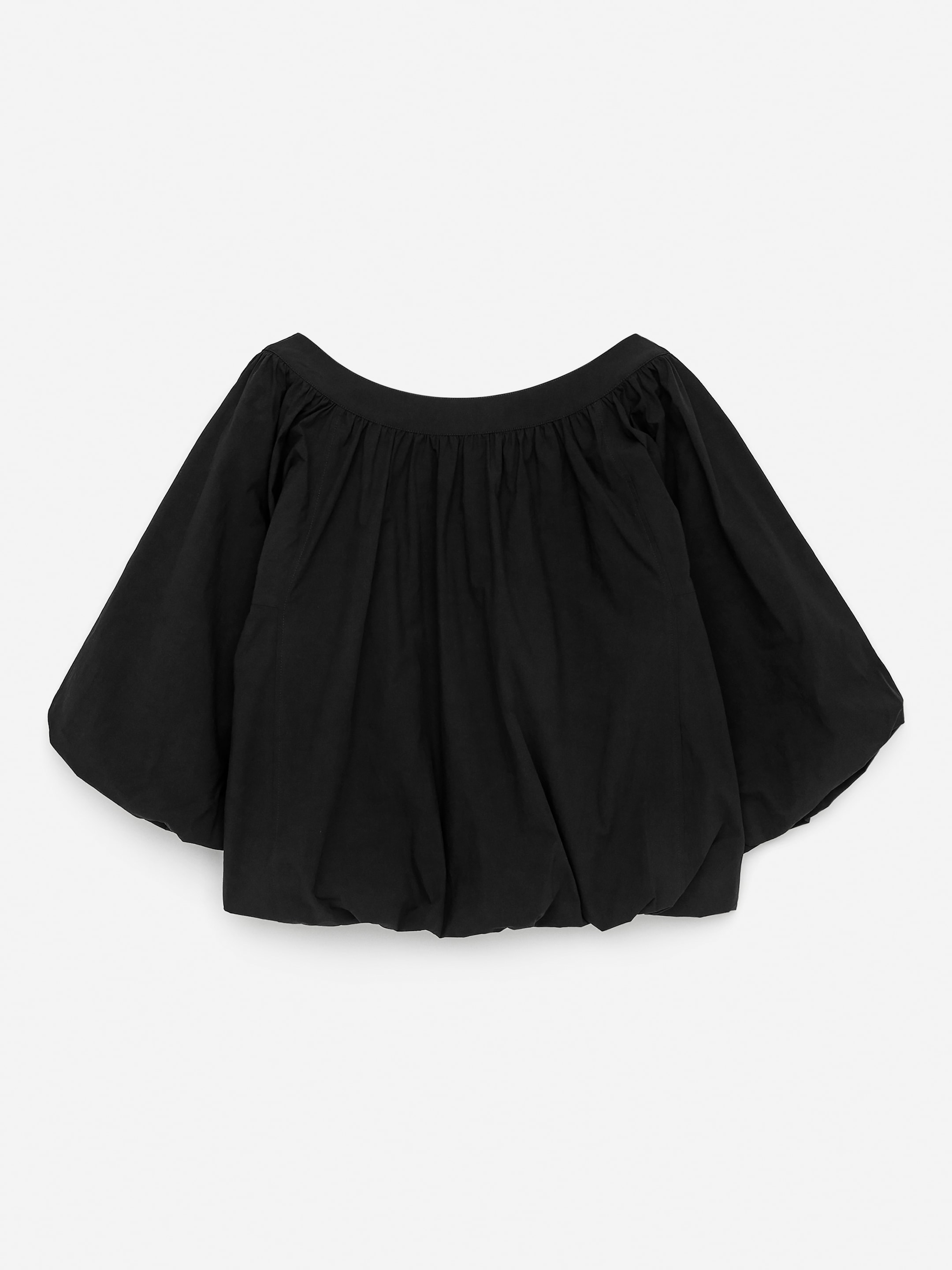 Grotere afbeelding bekijken: Balloon-Hem Top - Black - DAMES | H&M BE 5