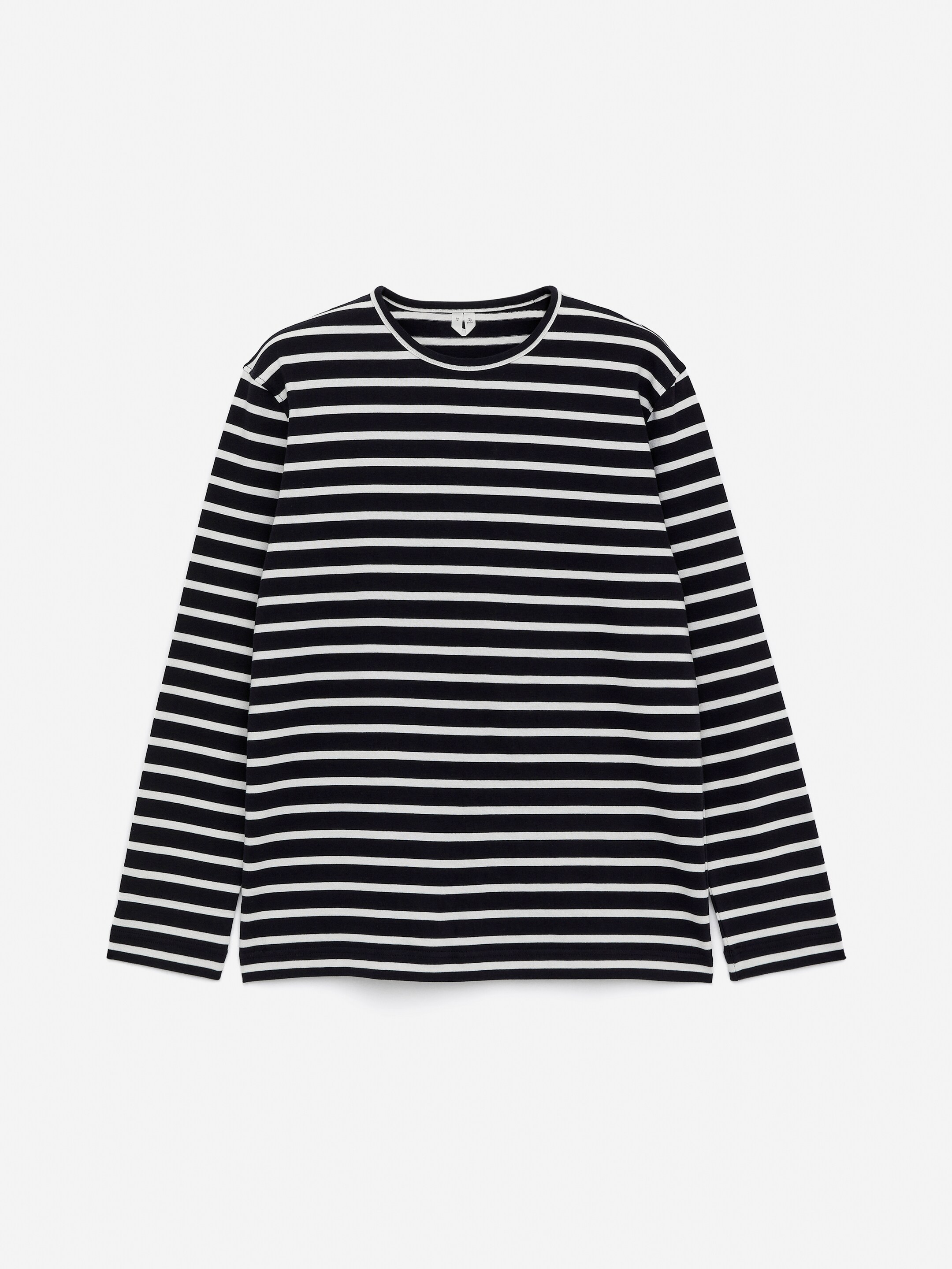 Grotere afbeelding bekijken: T-shirt met lange mouwen - Gebroken wit/donkerblauw - HEREN | H&M NL 5