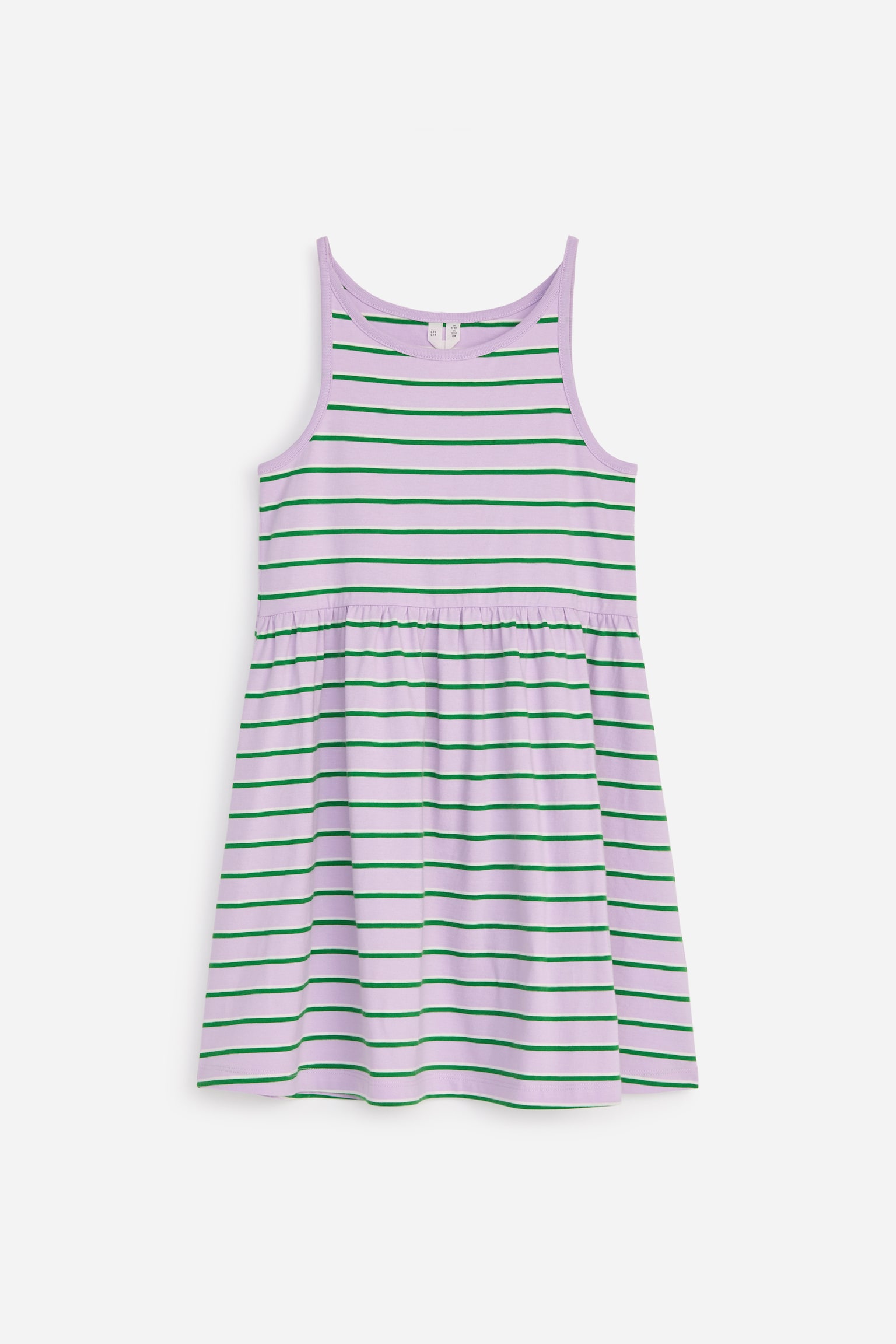 Jerseystroppekjole - Syrin/stripe/Rosa/rød - 1