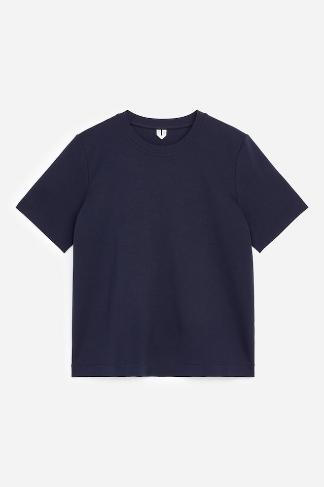 Tricou Signature Constructed - Bleumarin/Albastru deschis/Alb/Negru/Gri Melange/Bej Deschis - 1