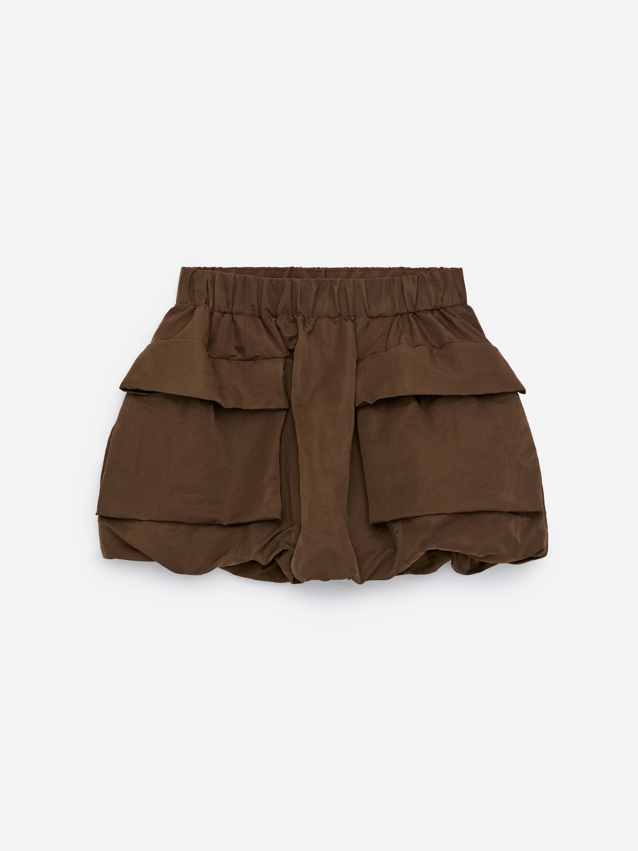 Mini Bubble Skirt-#655444-18053