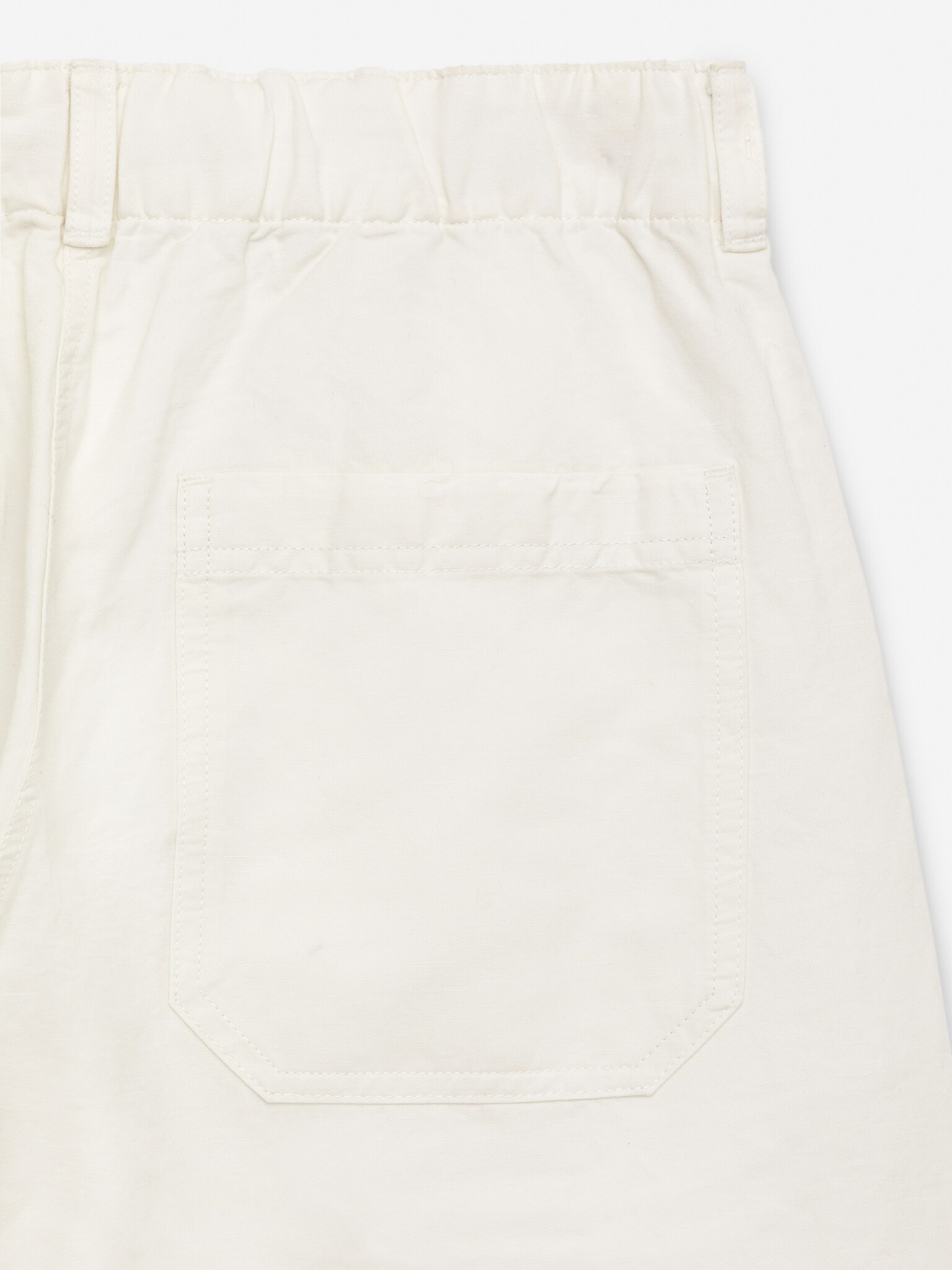 Short chino - Blanc/Bleu foncé - 5