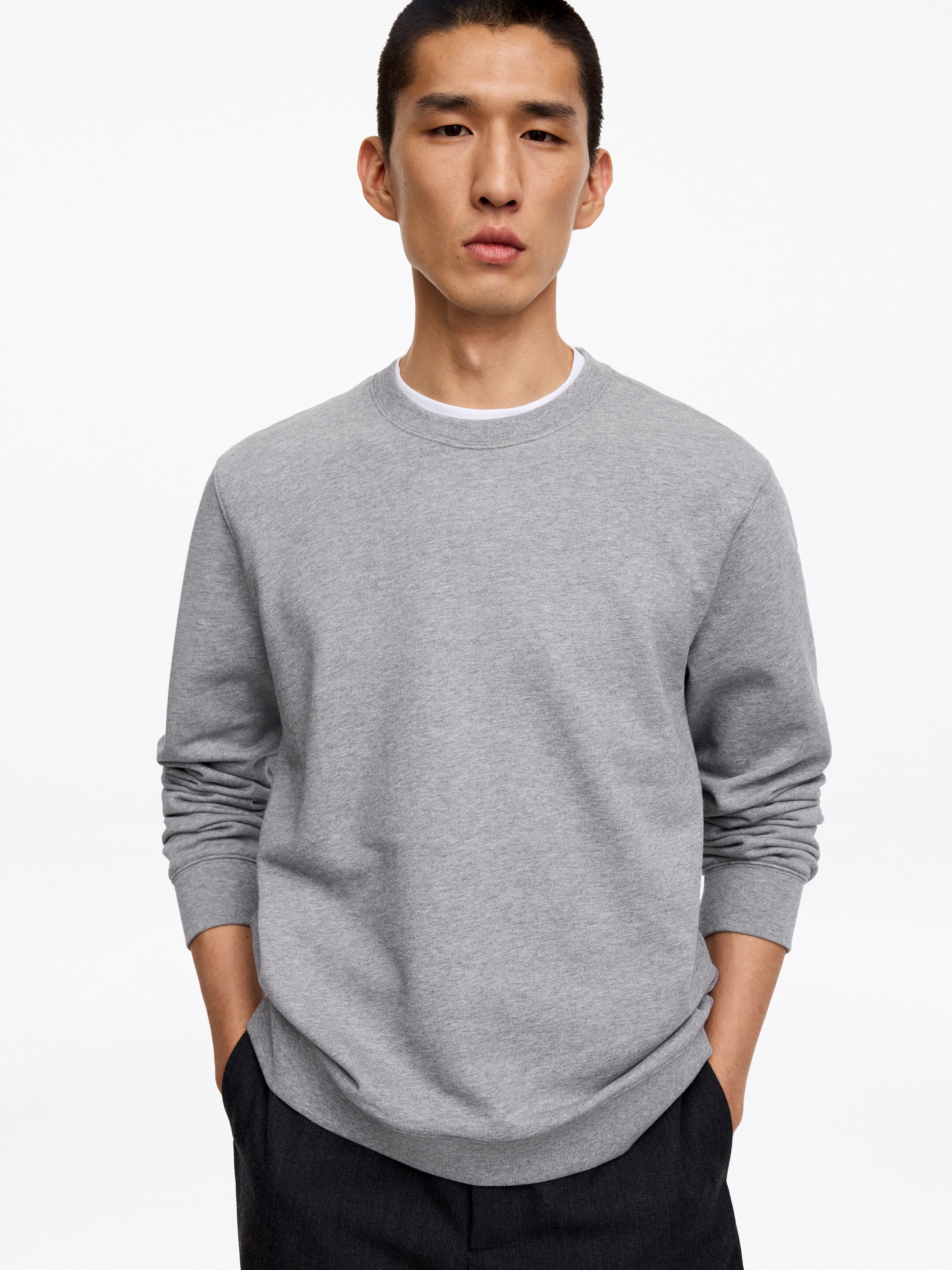 Felpa di peso medio - Grigio - Regular fit - Men - StillMedia/Lookbook - 15