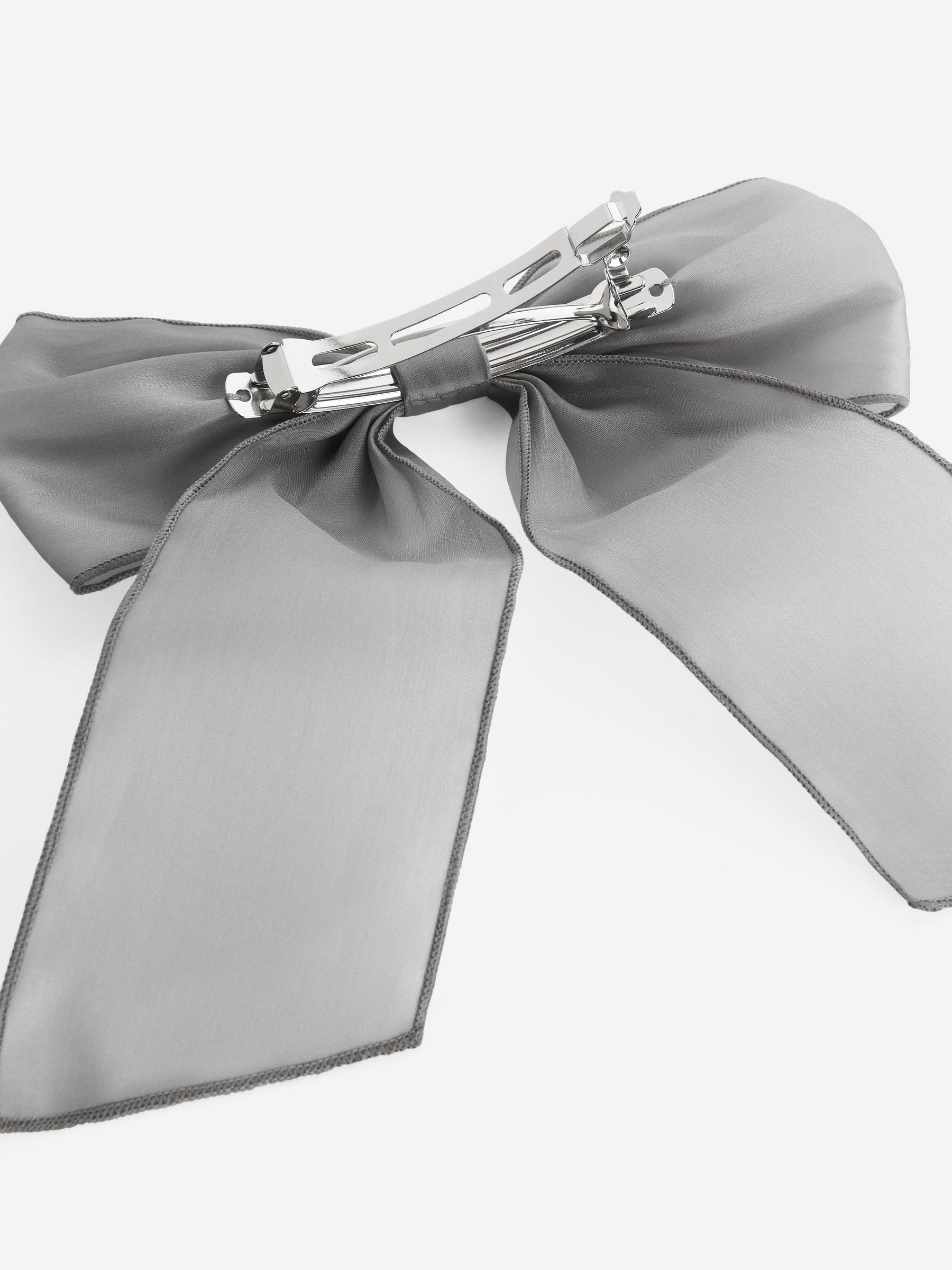 Lazo de organza de seda - Gris - Women - StillMedia/DescriptiveDetail - 1