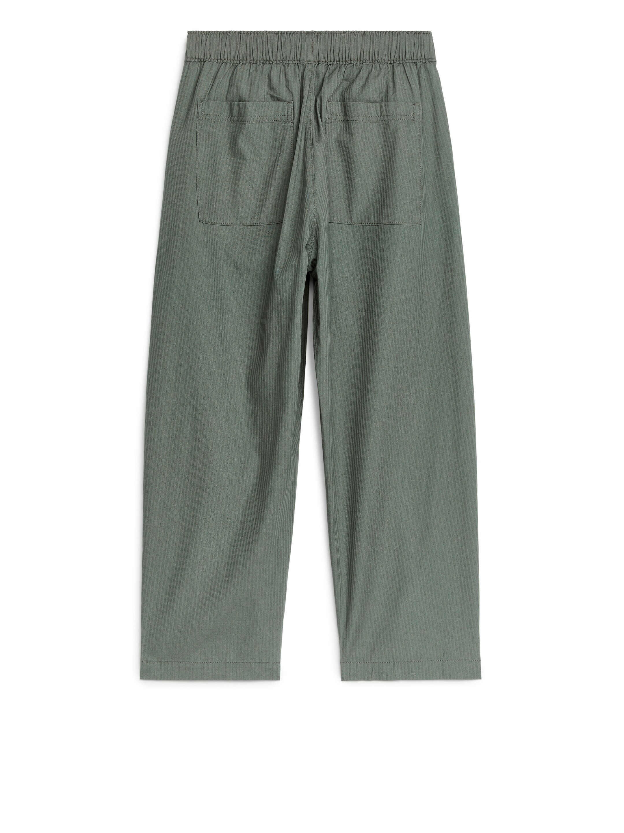 View larger image: Herringbone Trousers - Khaki Green - Kids | H&M GB 2