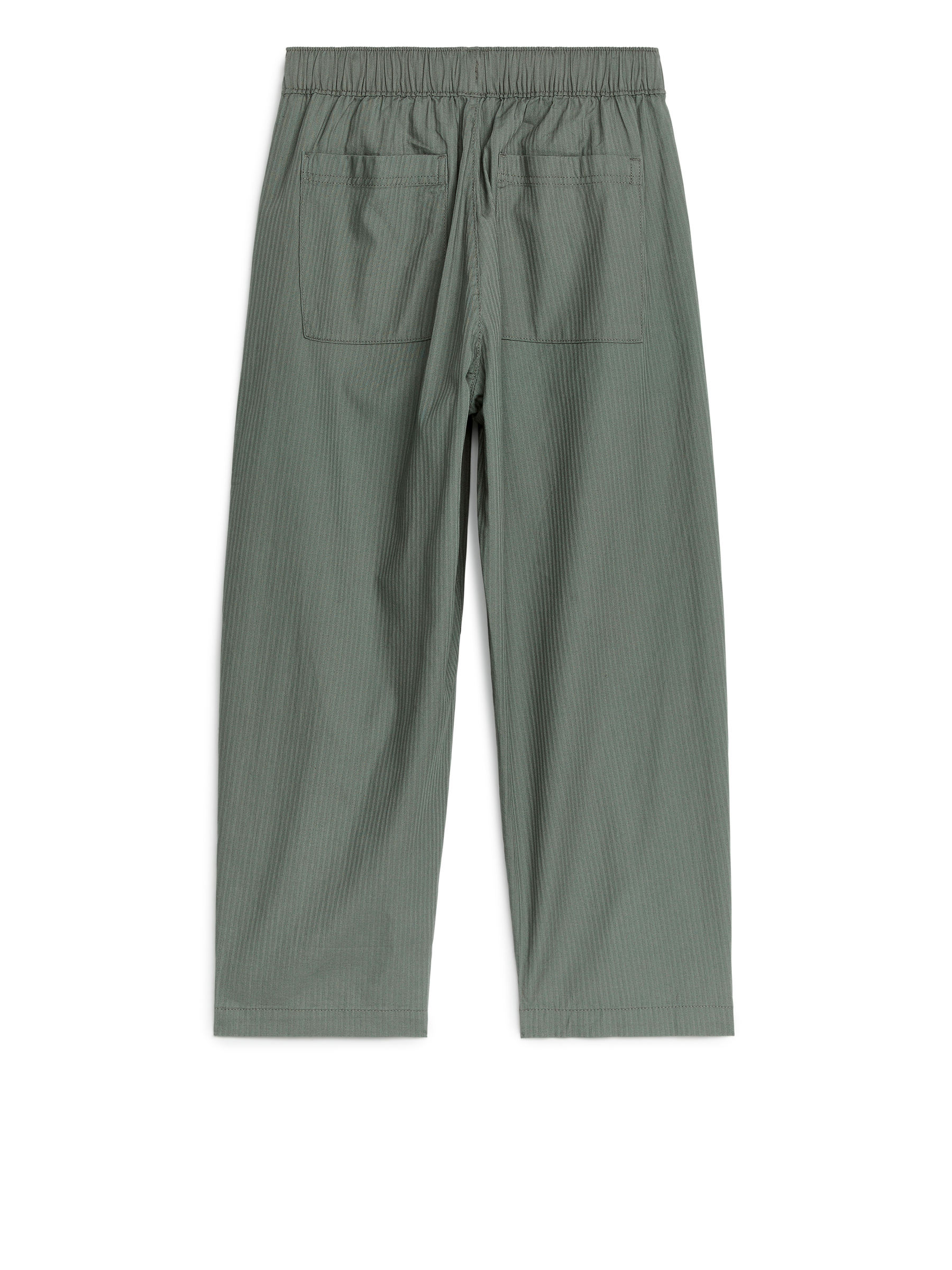Hose mit Fischgrätmuster - Khaki - Relaxed Fit - Kinder - StillMedia/DescriptiveStillLife - 2