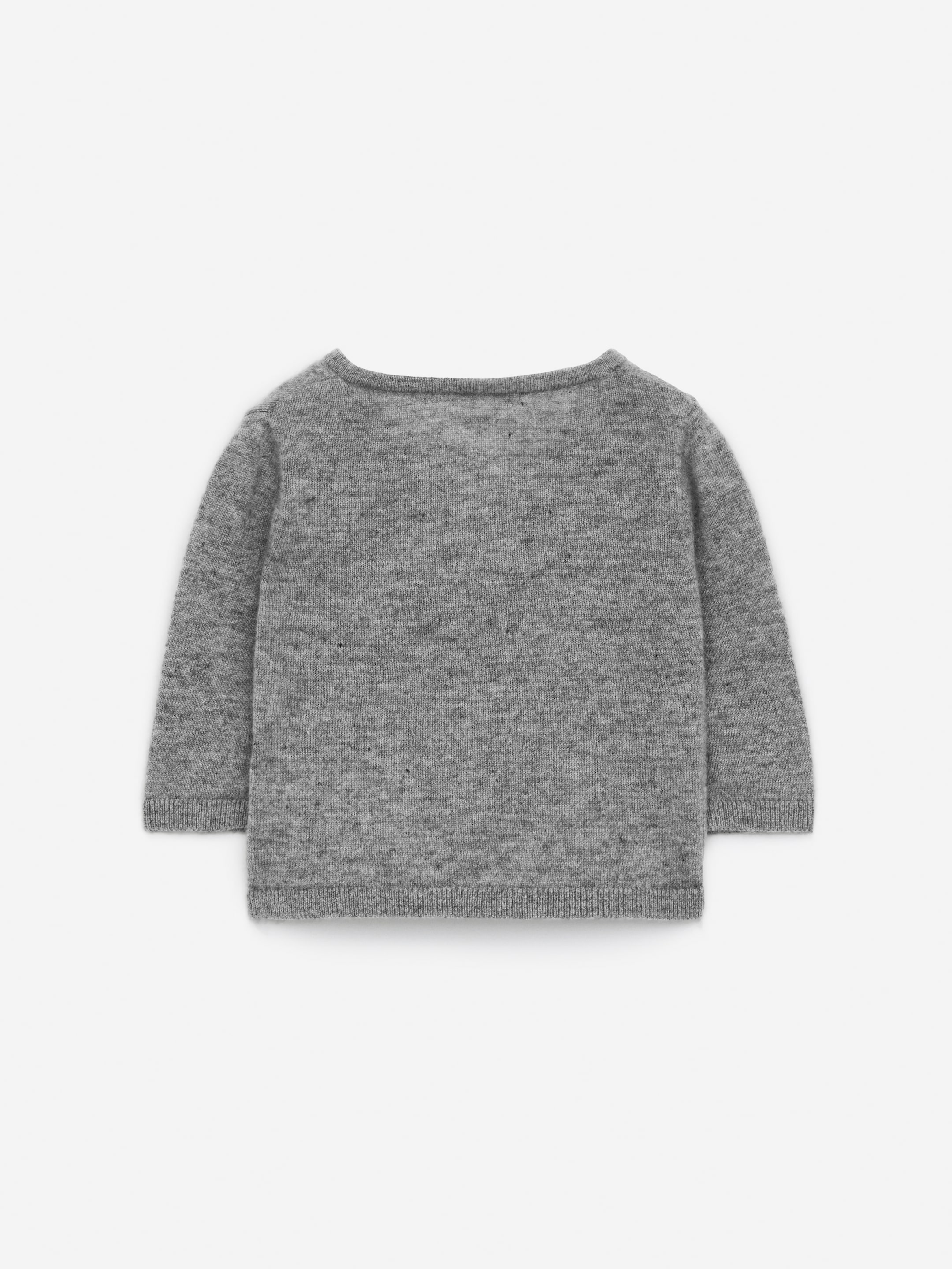 Newborn Cashmere Cardigan - Grey - Regular fit - Children - StillMedia/DescriptiveStillLife - 1