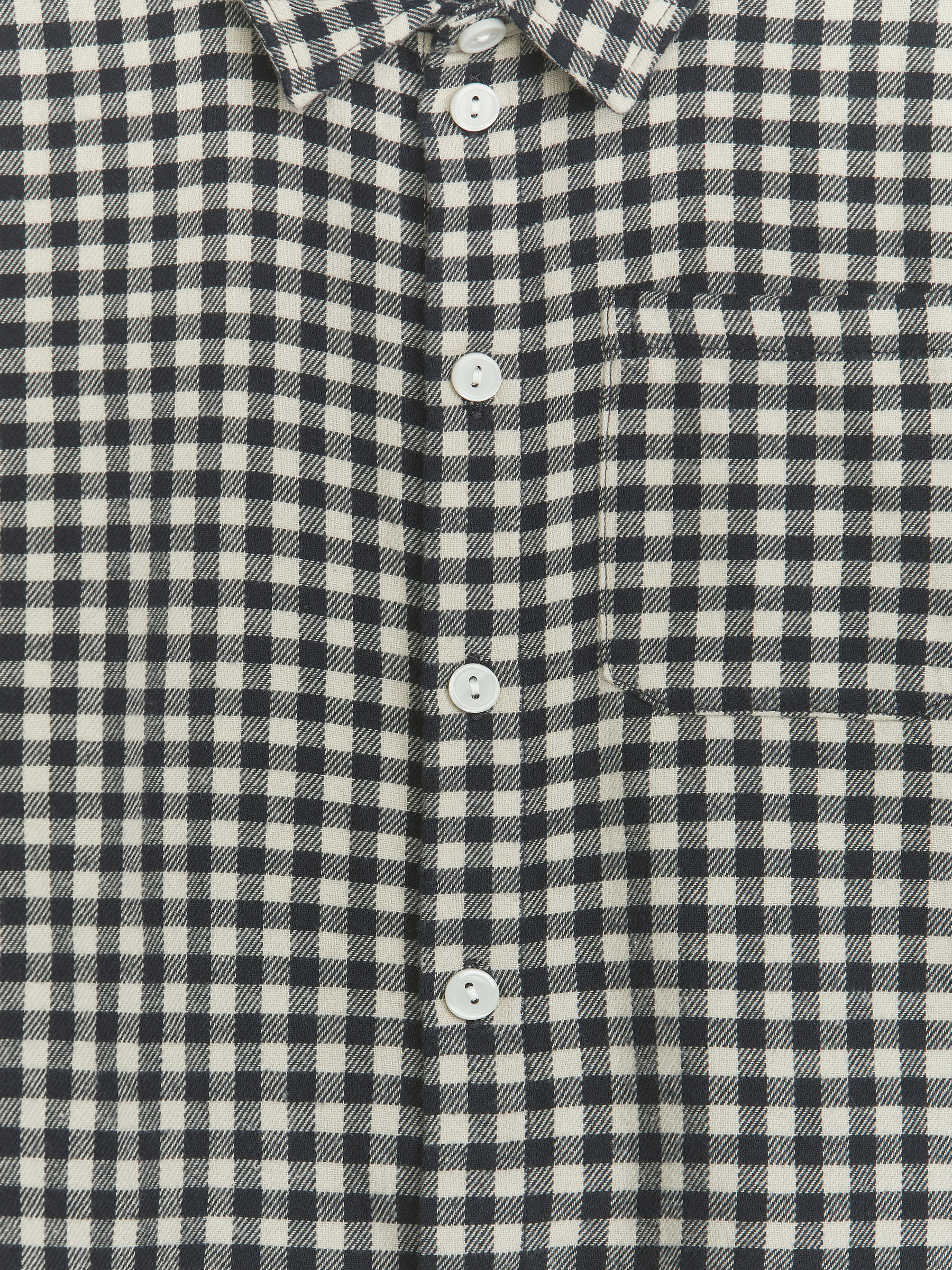 Checked Flannel Shirt - Black/White - Regular fit - Children - StillMedia/DescriptiveDetail - 1
