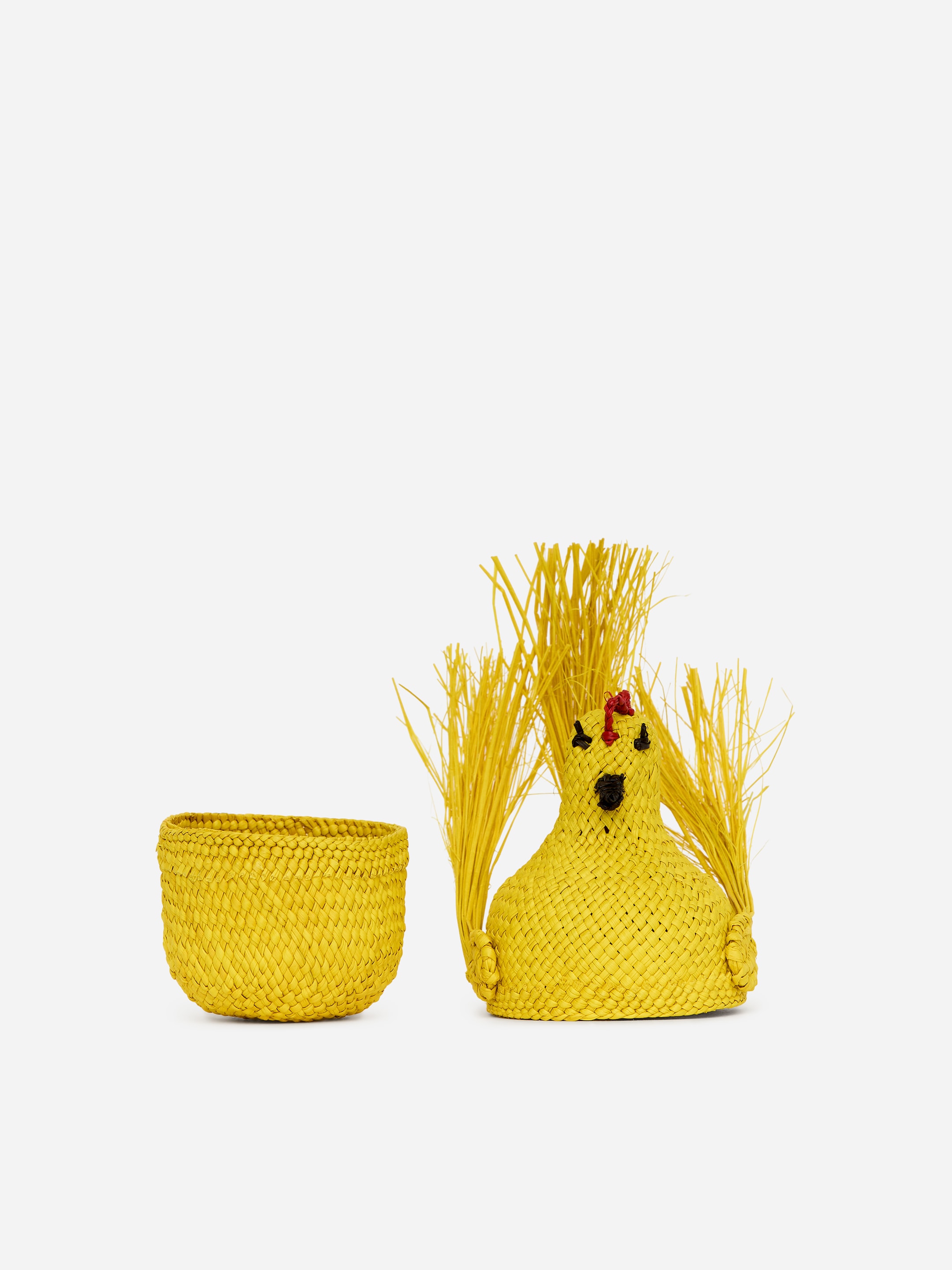 Mały koszyk w kształcie kurczaka Guanabana - Żółty - Homeware - StillMedia/DescriptiveStillLife - 2