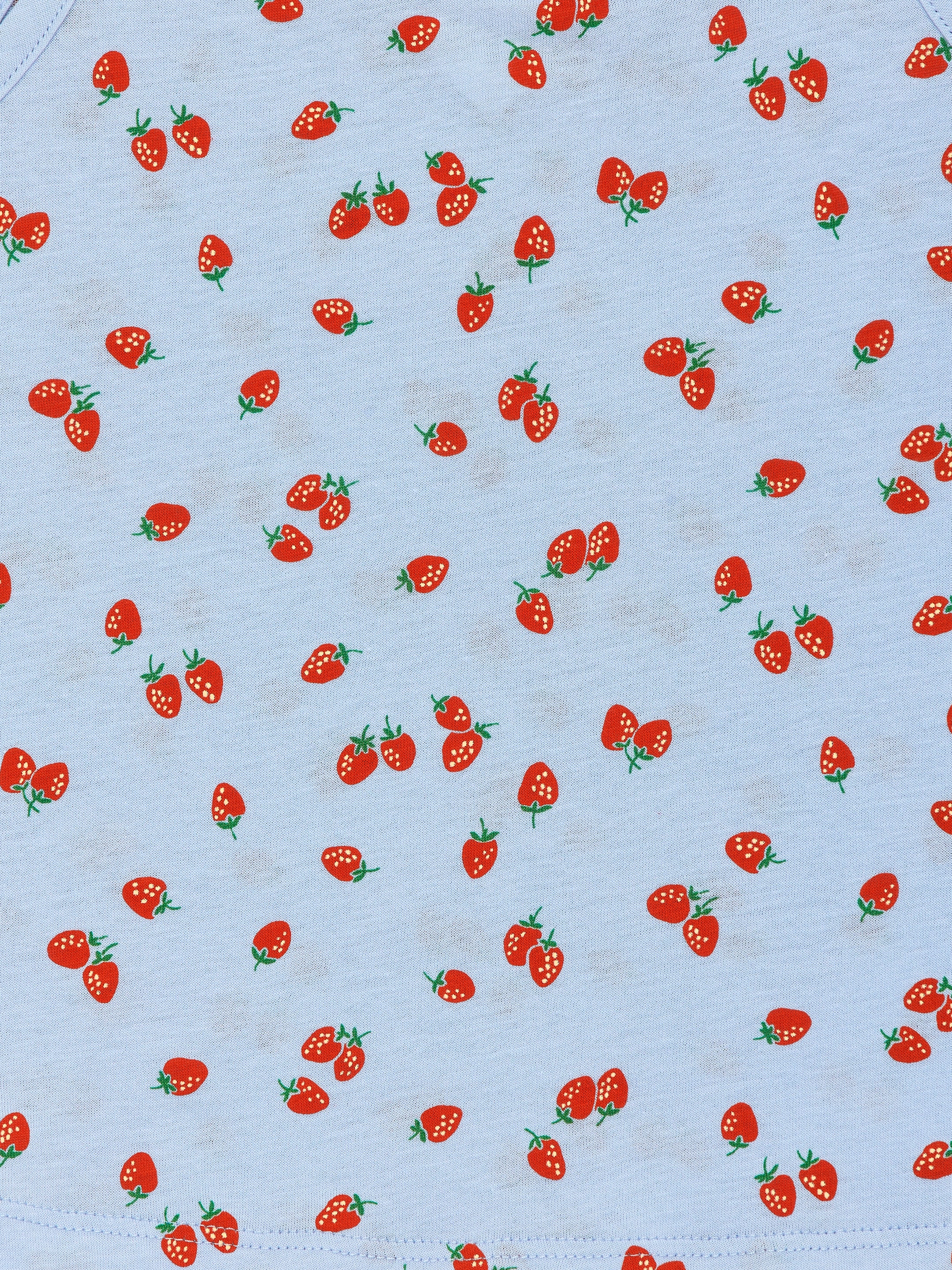Kort pyjamas i trikå - Blå/vit - Children - StillMedia/DescriptiveDetail - 1