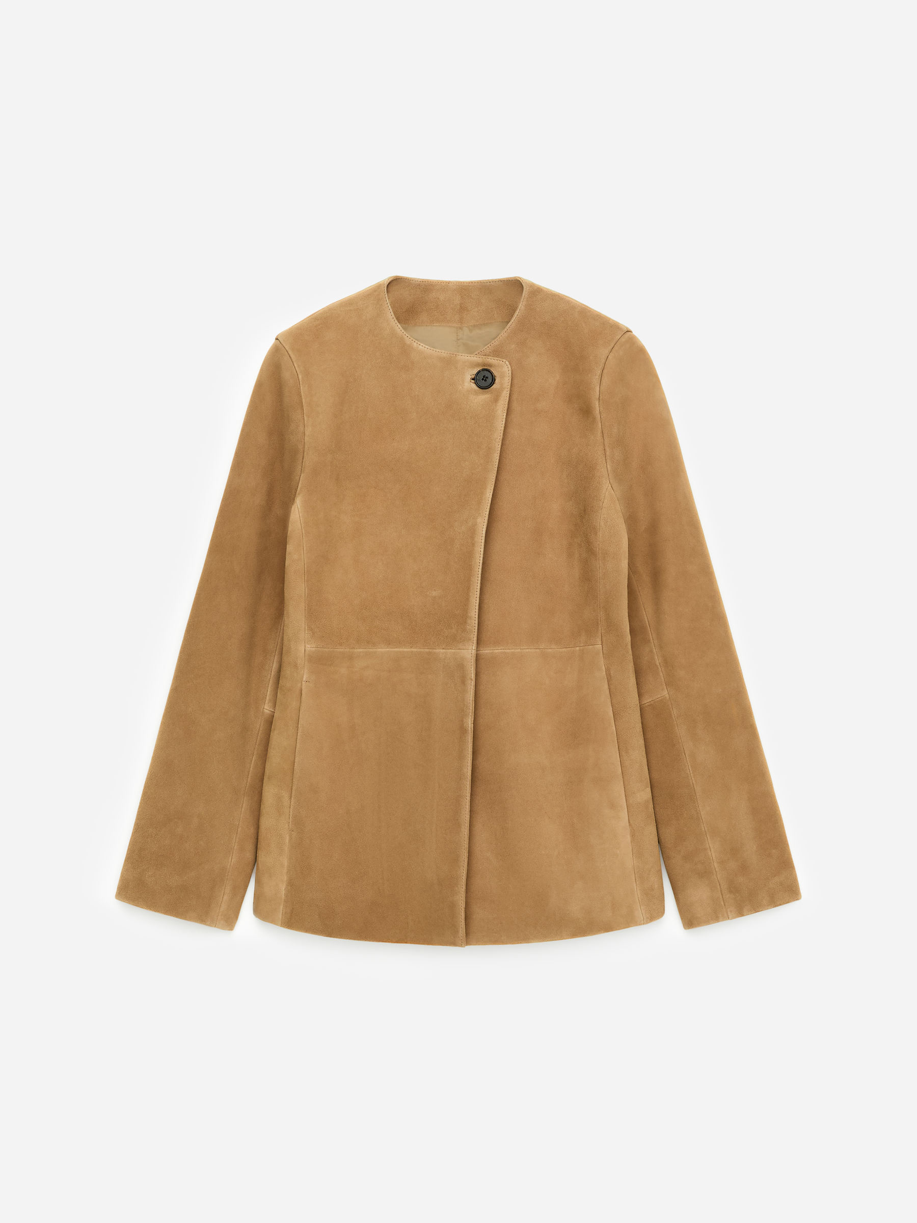 Suede Jacket-#A98968-17482