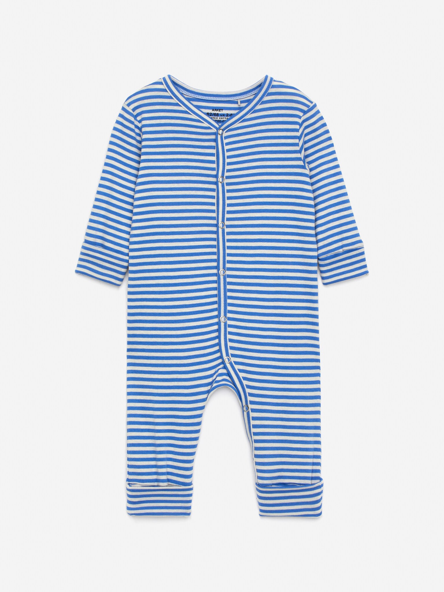 Pyjama en coton - Blanc/Bleu/Blanc cassé/Noir/Mauve/Rouge - 1