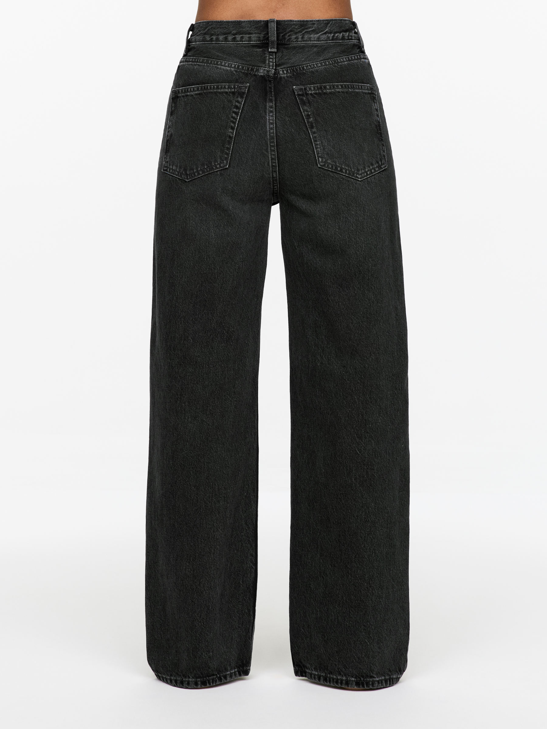 CORAL Wide Jeans - Dark Grey - Loose fit - Women - StillMedia/Lookbook - 8