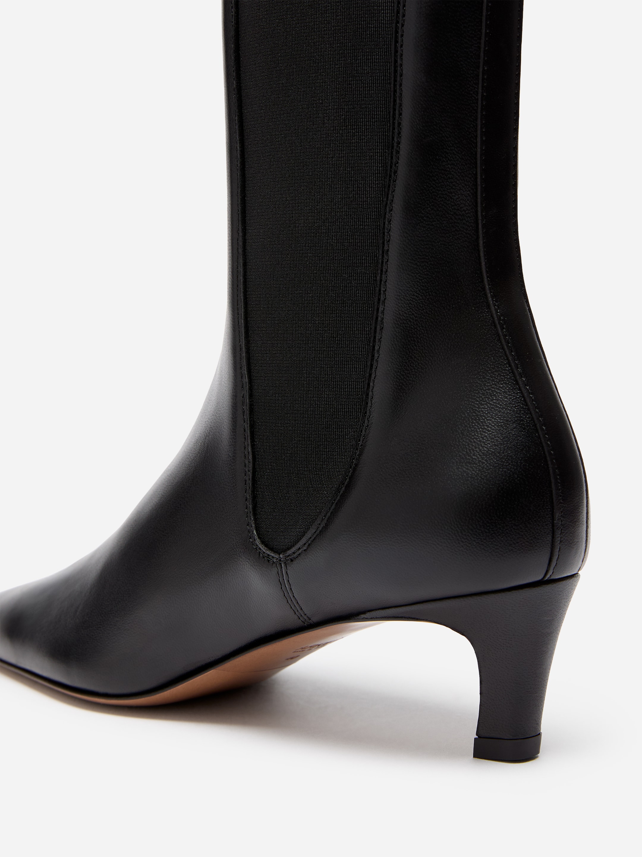 Leather ankle boots - Black - women - StillMedia/DescriptiveDetail - 4