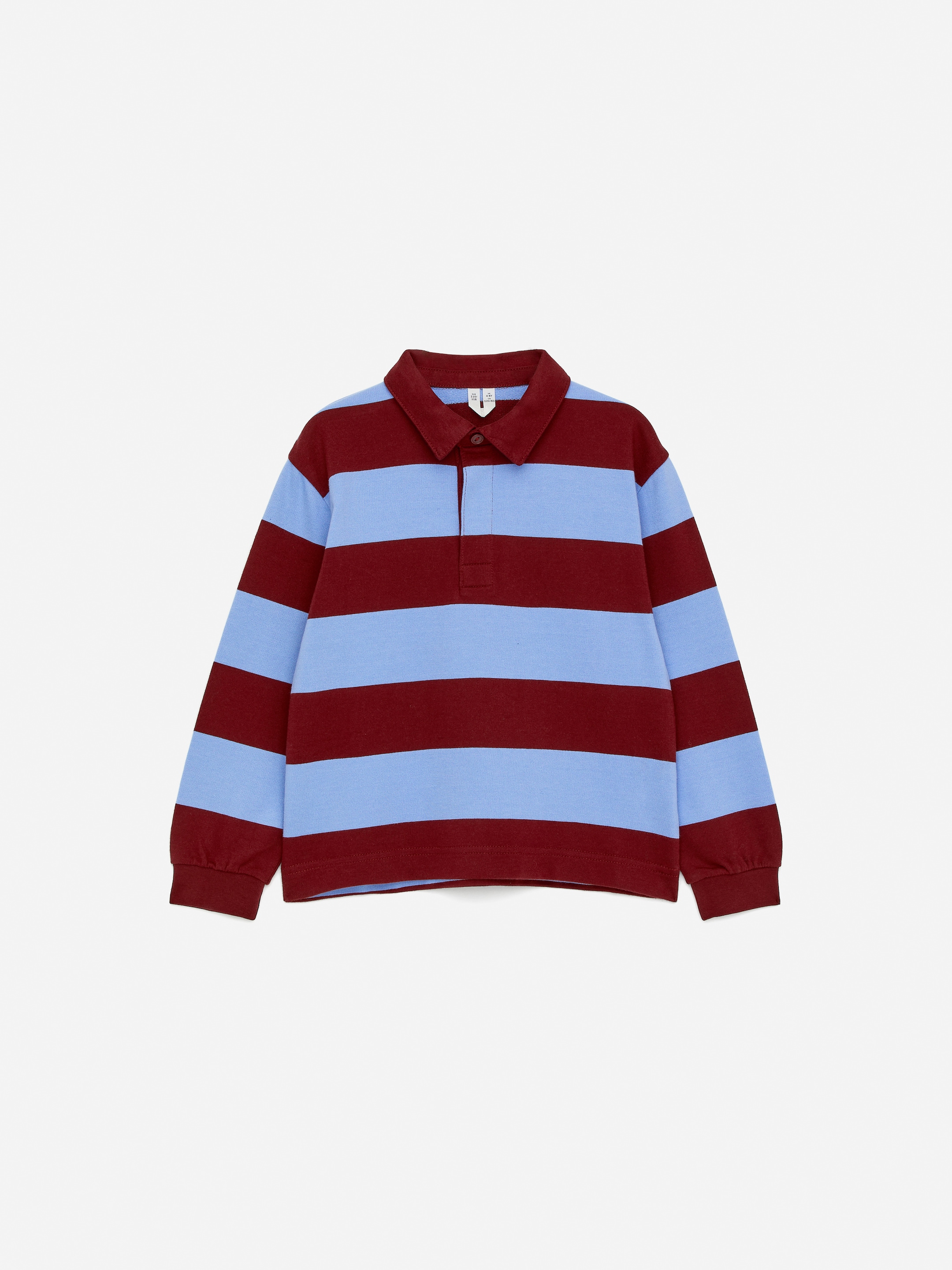 Grotere afbeelding bekijken: Rugbyshirt - Blauw/donkerrood - KINDEREN | H&M BE 1
