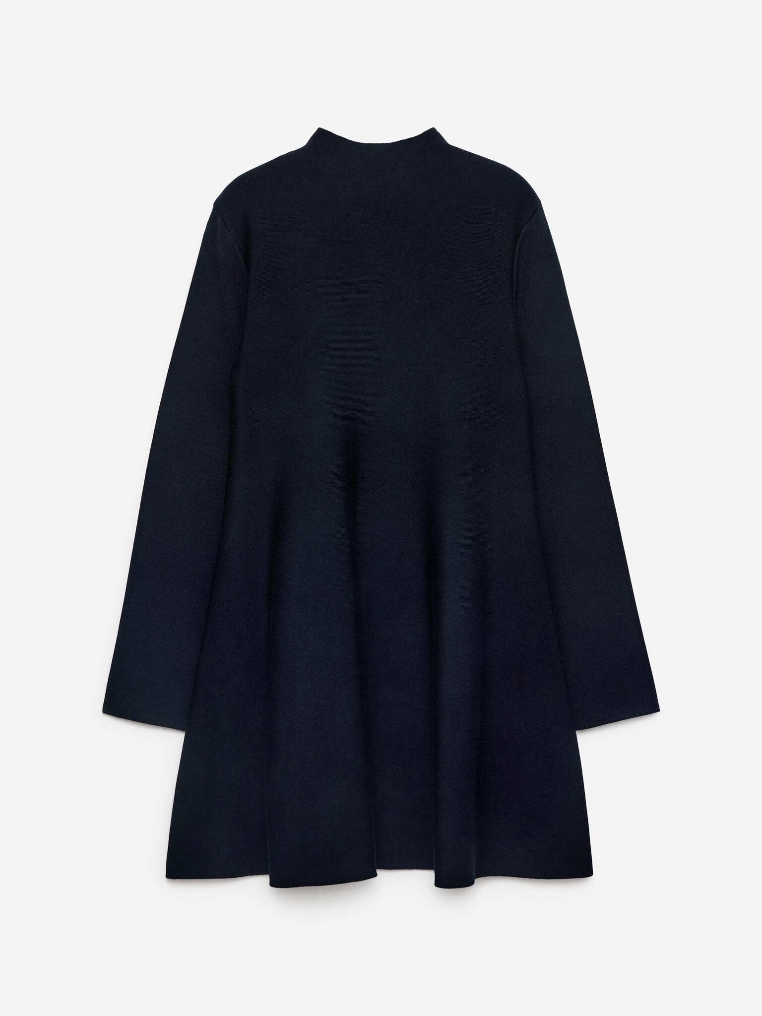 Dobbeltstrikket kjole - Mørkeblå