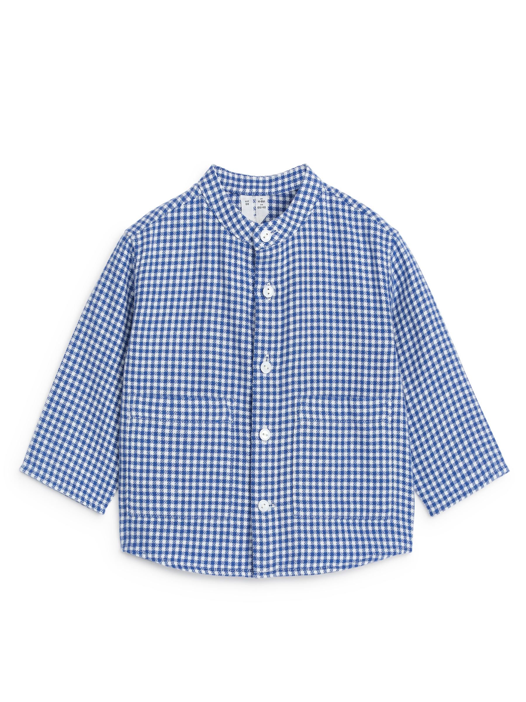 Flannel Shirt - Biały/Niebieski - Fason normalny - Children - StillMedia/DescriptiveStillLife - 3