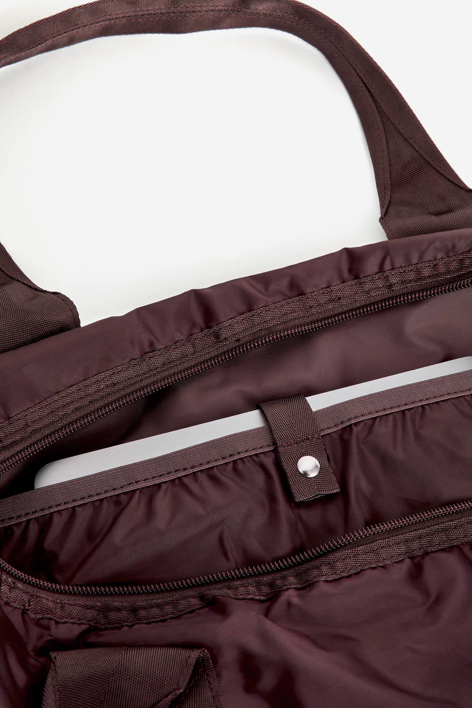 Praktisk mulepose - Blommefarvet/Sort - 7