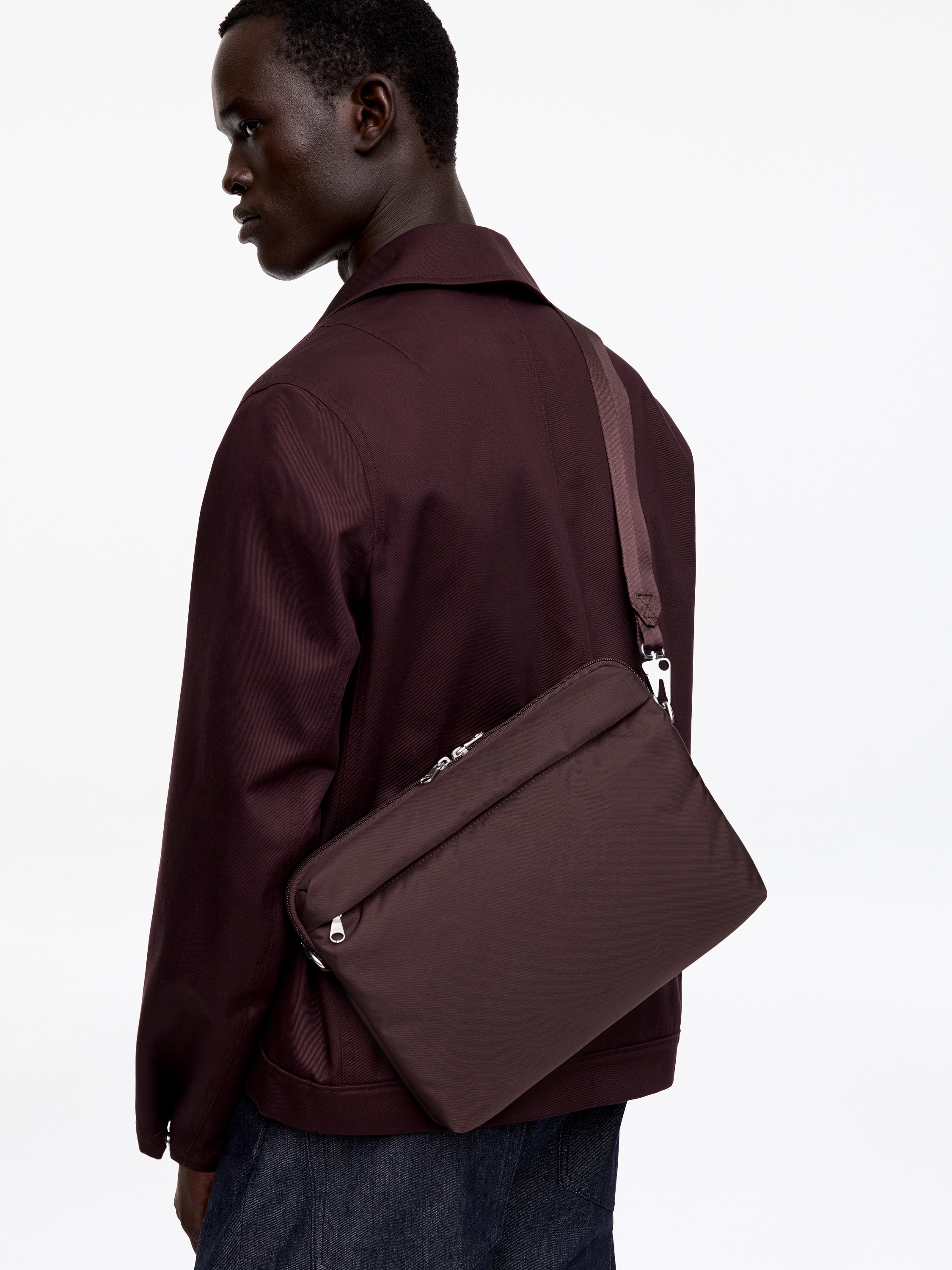 Custodia per laptop da 13" e 16" - Prugna/Nero