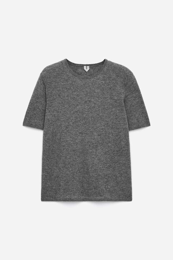 Haut en pur cachemire - gris/Noir - 1