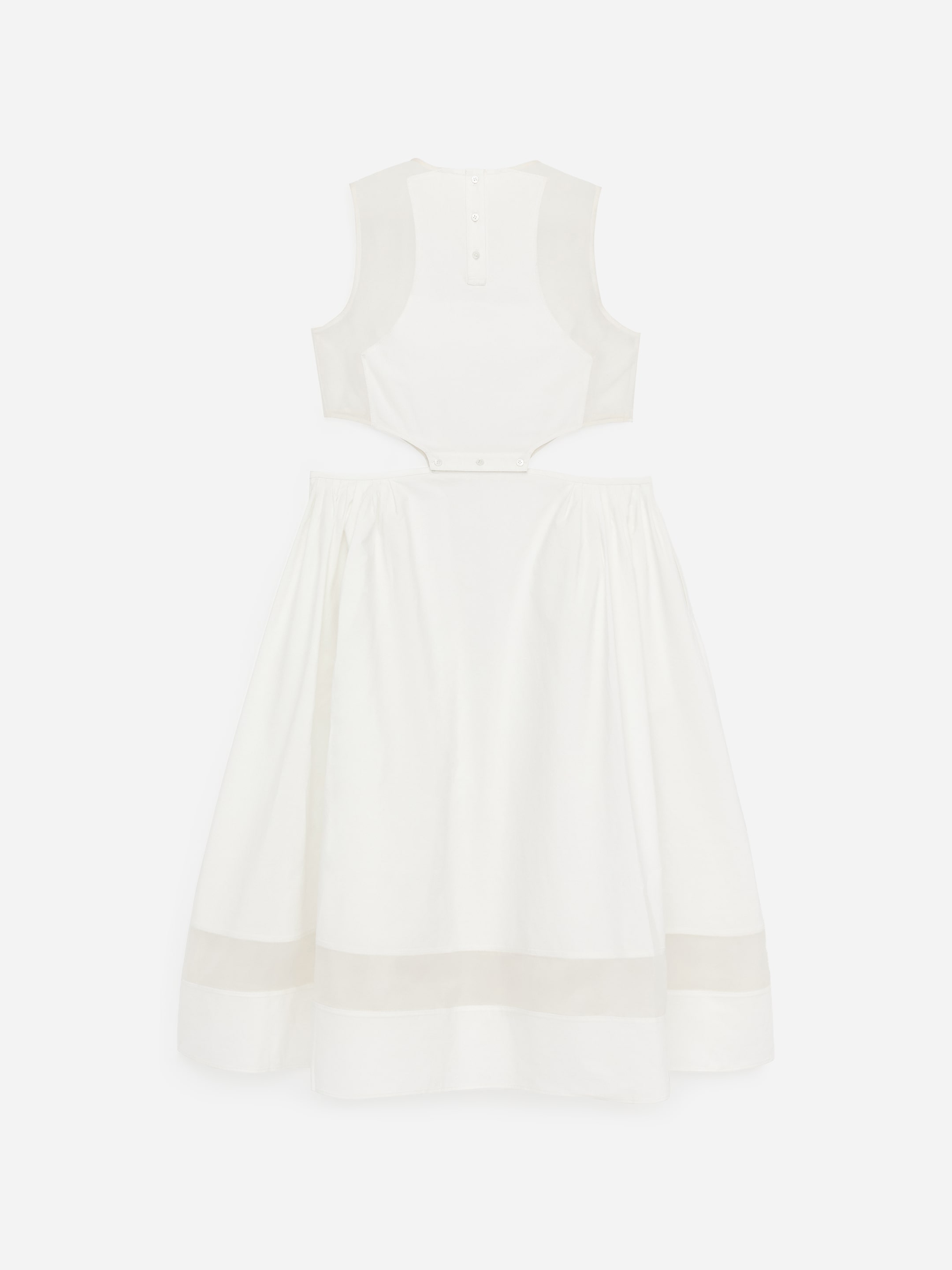 ARKET and Laila Gohar Apron Dress-#F4F3E9-18875