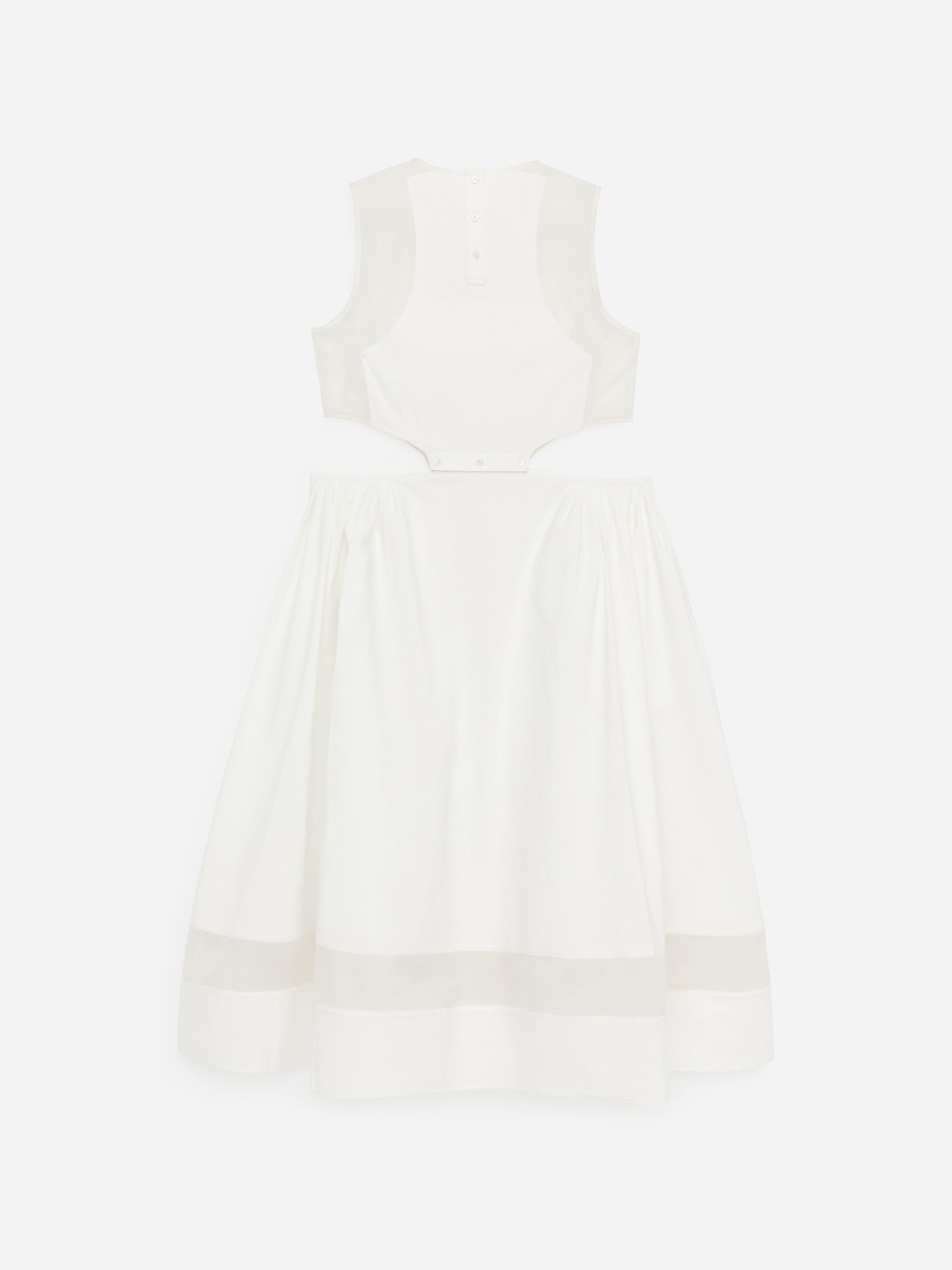 ARKET and Laila Gohar Apron Dress - Off-White - Regular fit - Women - StillMedia/DescriptiveStillLife - 2
