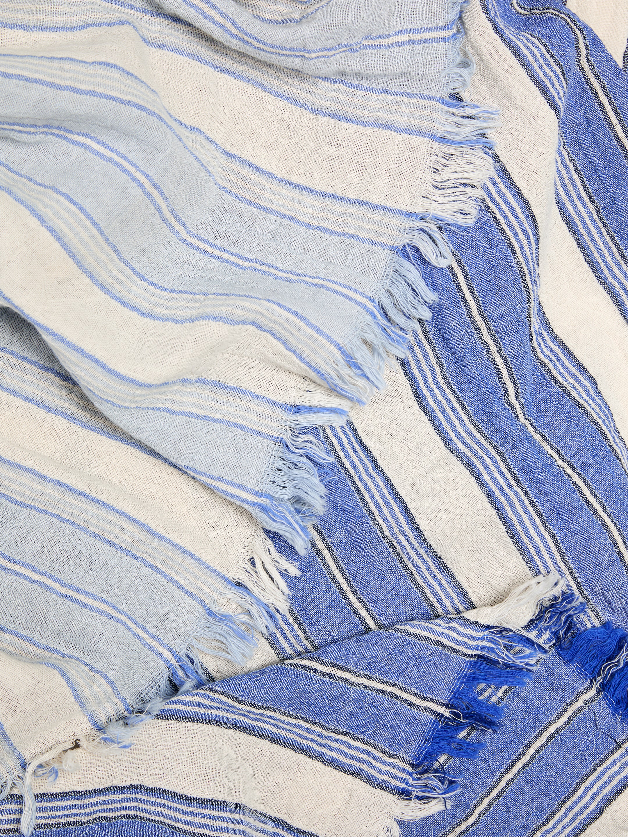 Asciugamano in cotone intessuto - Blu/Bianco - Homeware - StillMedia/DescriptiveDetail - 1