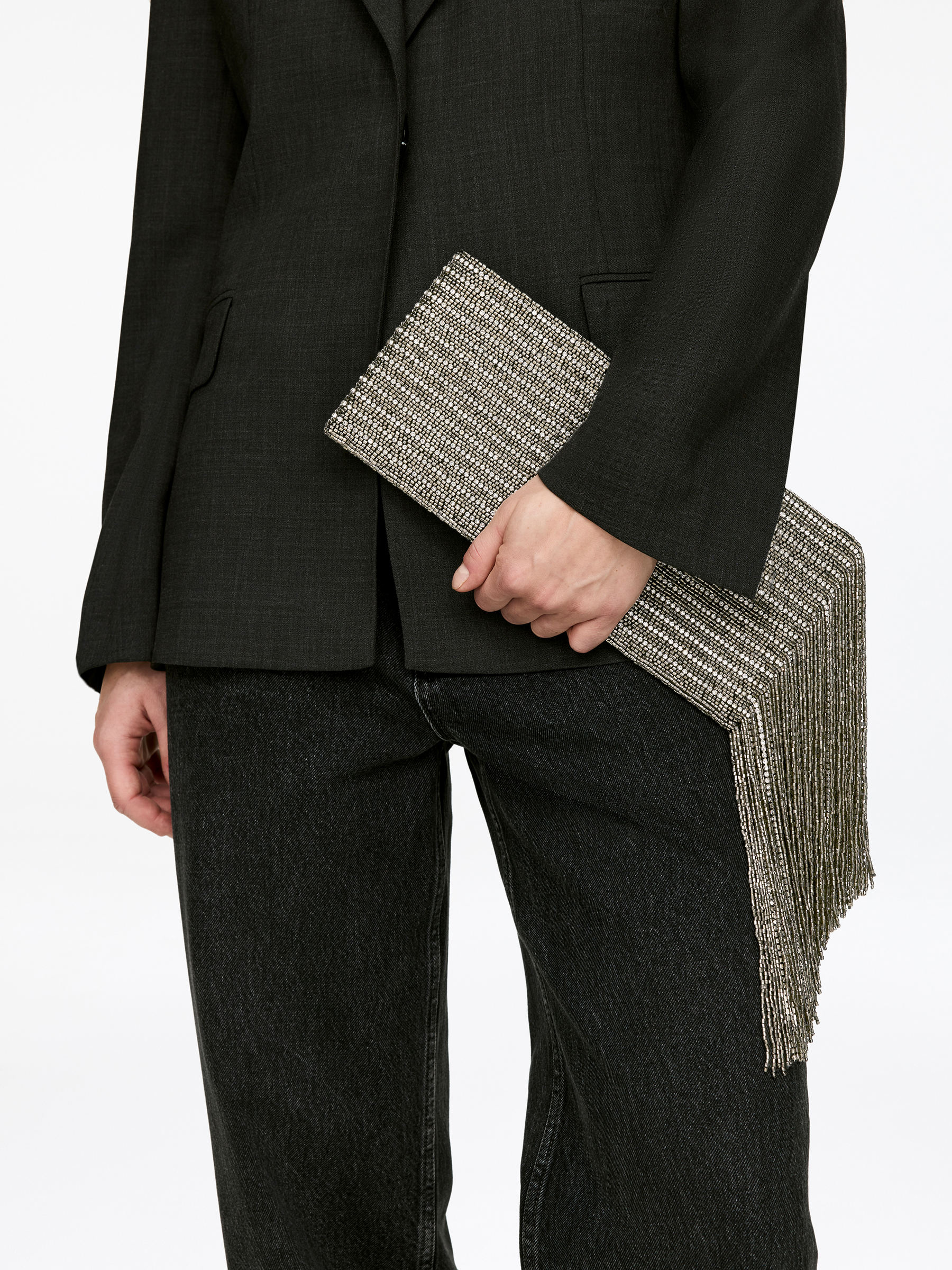 Pochette ornée - Argent - Femme - StillMedia/Lookbook - 4