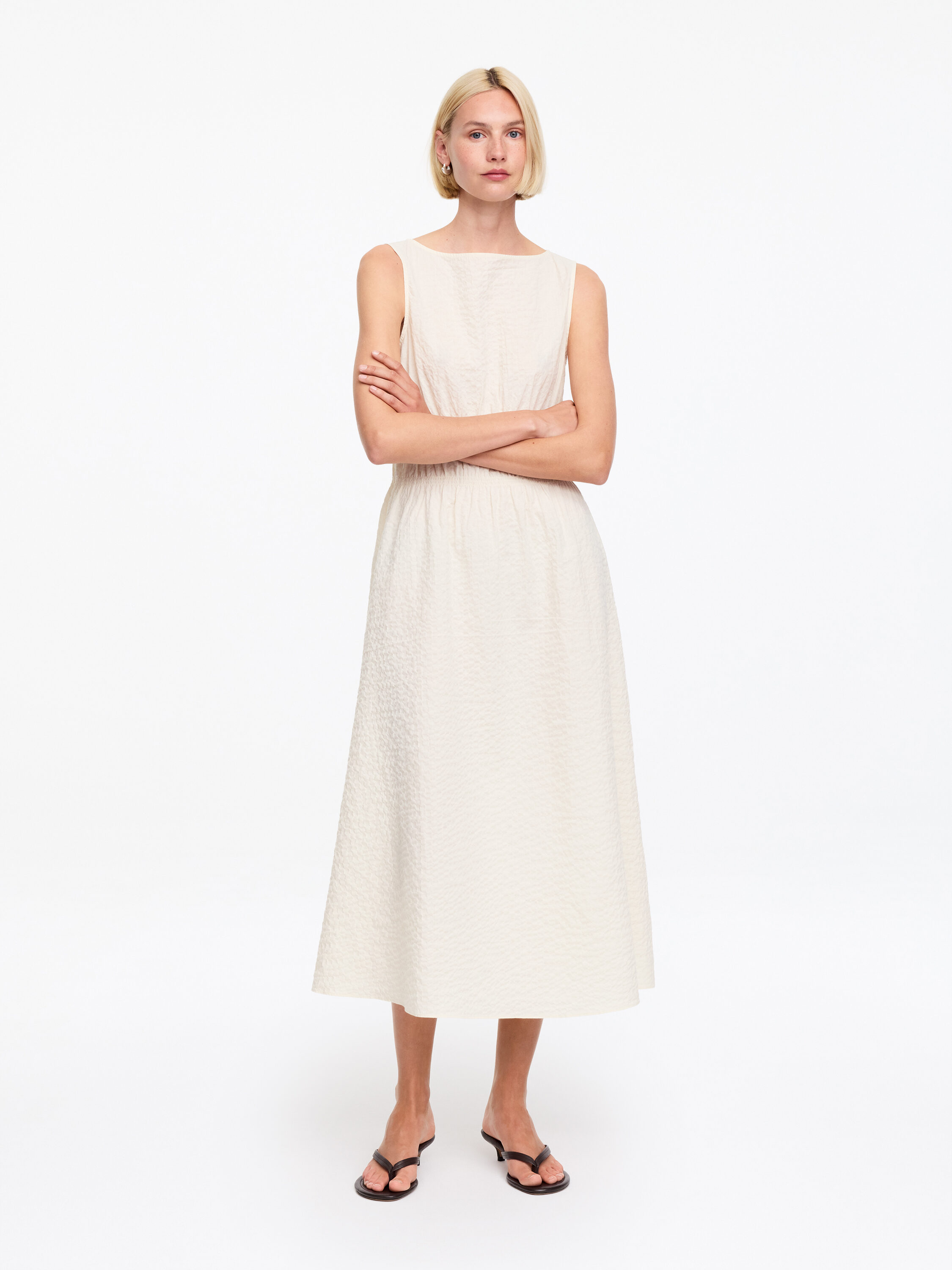 Seersucker Dress