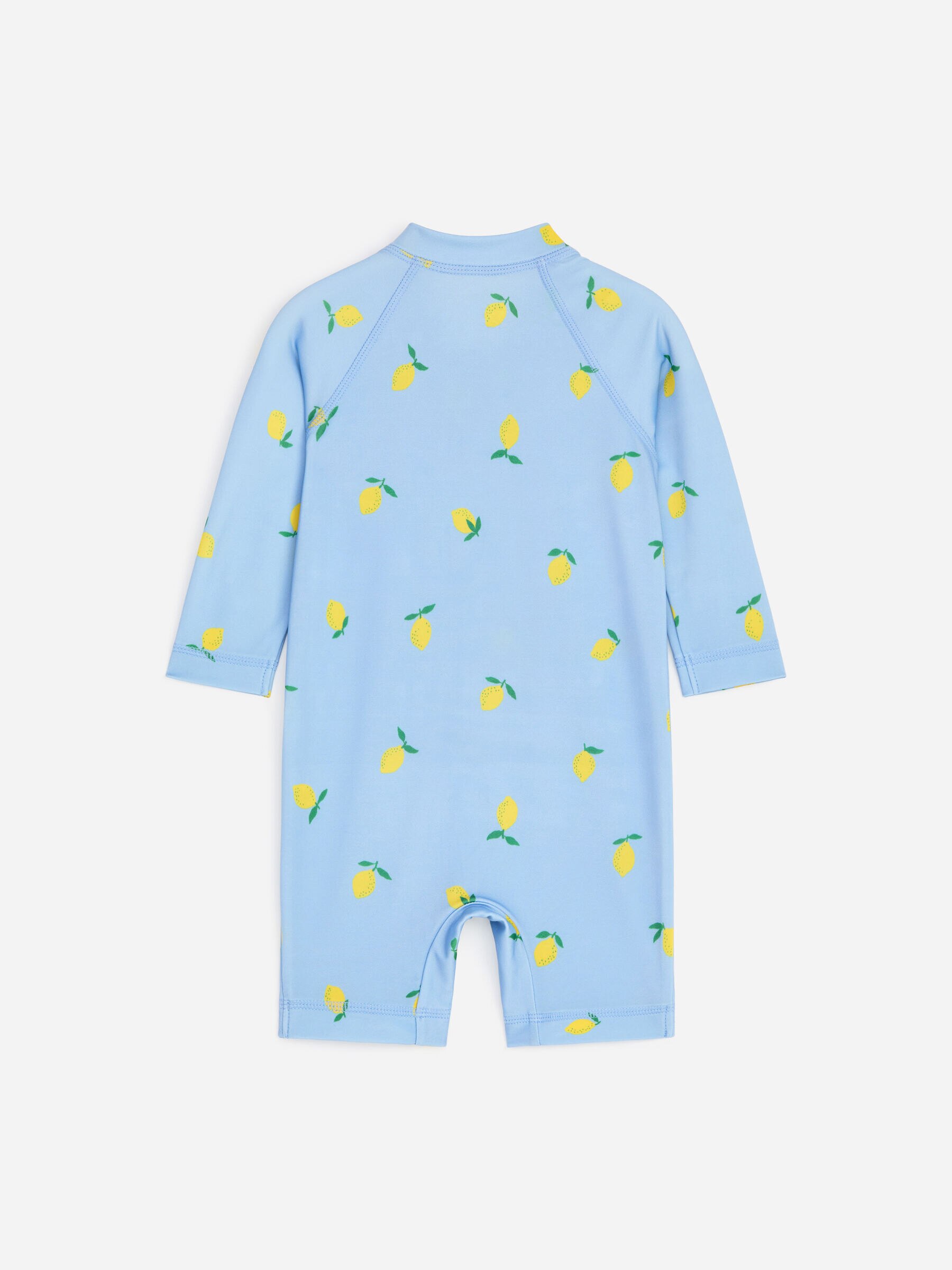 UV-baddräkt - Light Blue/Lemons - Regular fit - Children - StillMedia/DescriptiveStillLife - 1