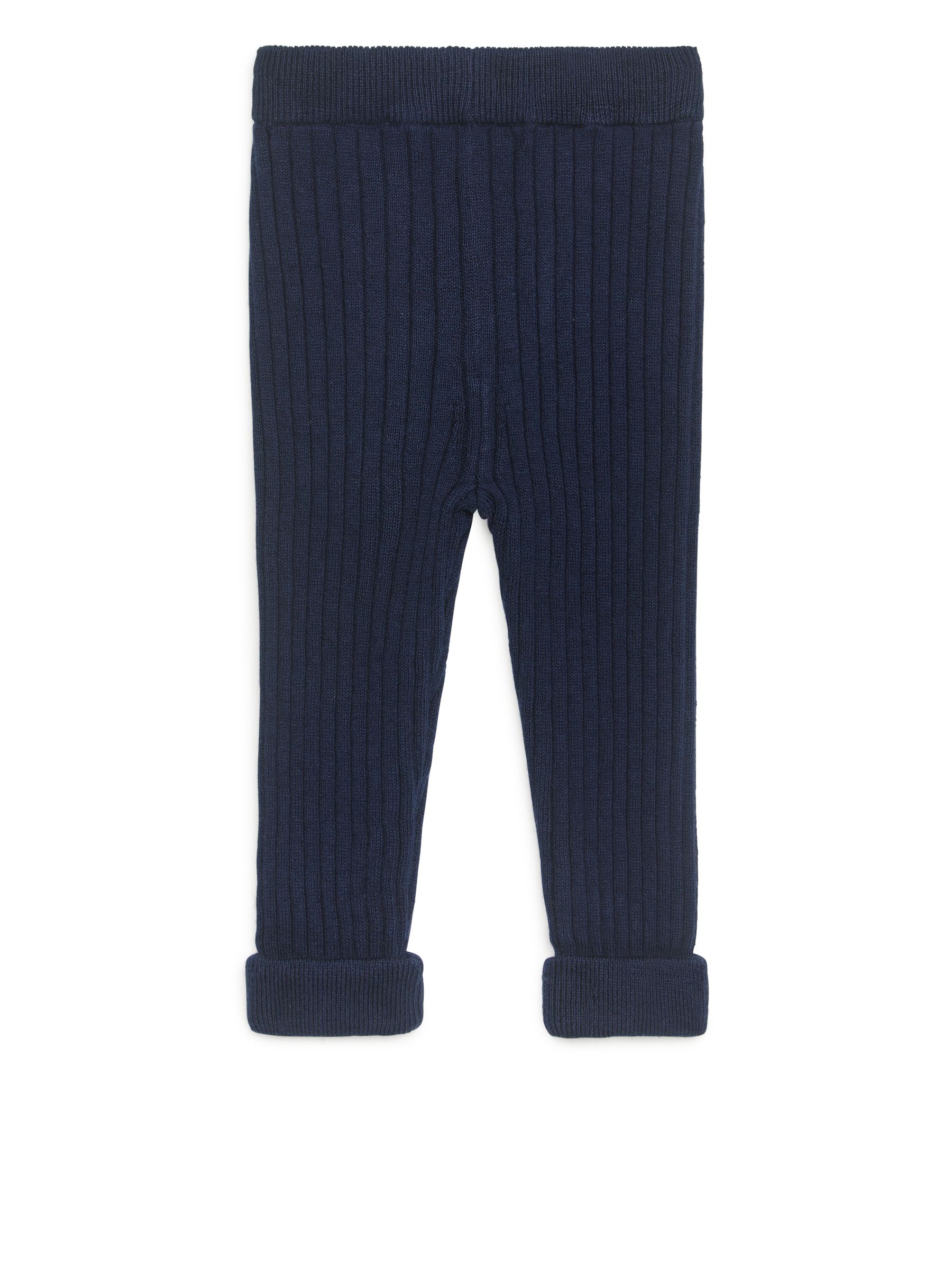 Leggings aus Baumwolle und Wolle - Dunkelblau - Regular Fit - Kinder - StillMedia/DescriptiveStillLife - 2