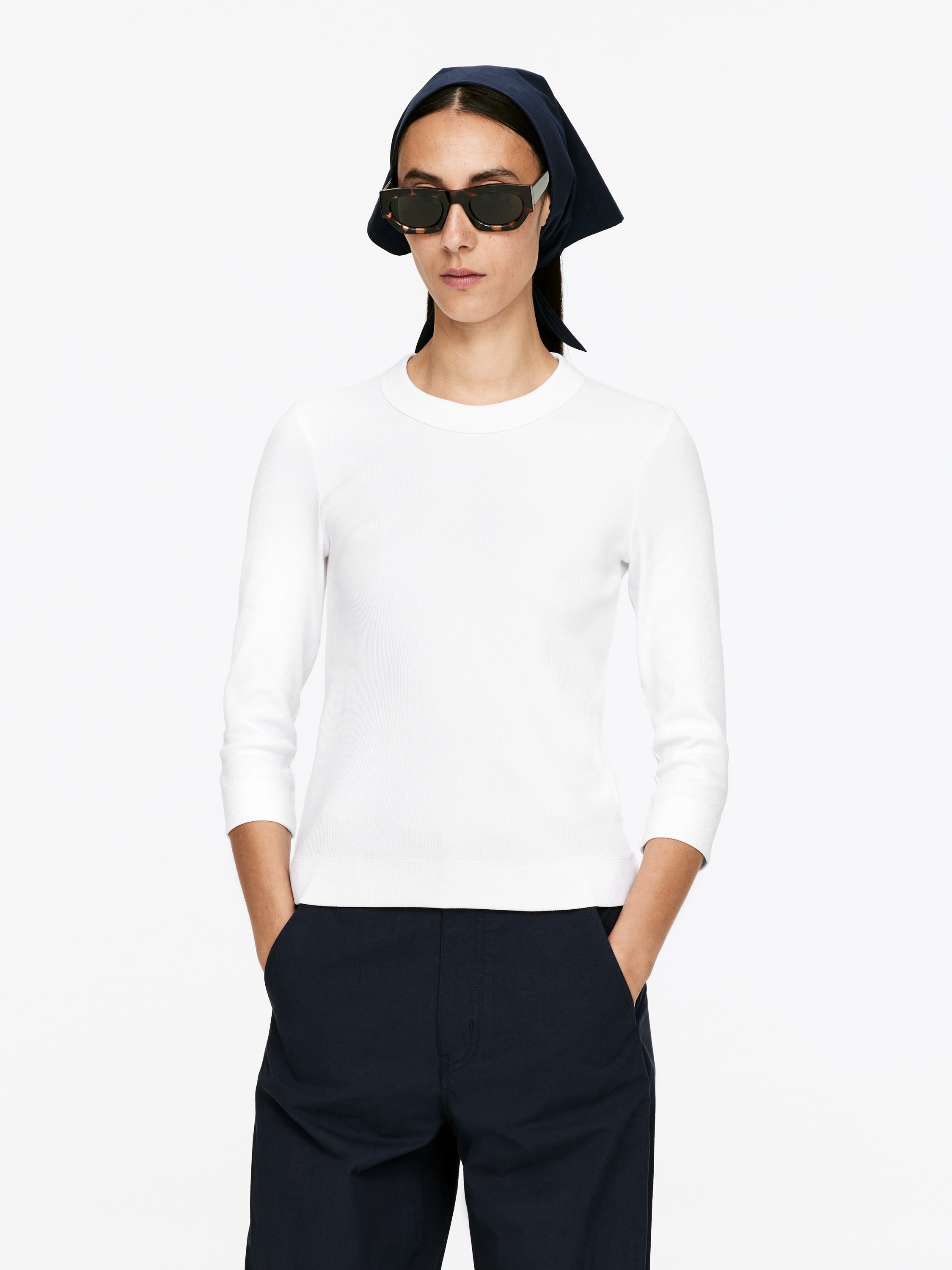 Rib Top-#FFFFFF-15950