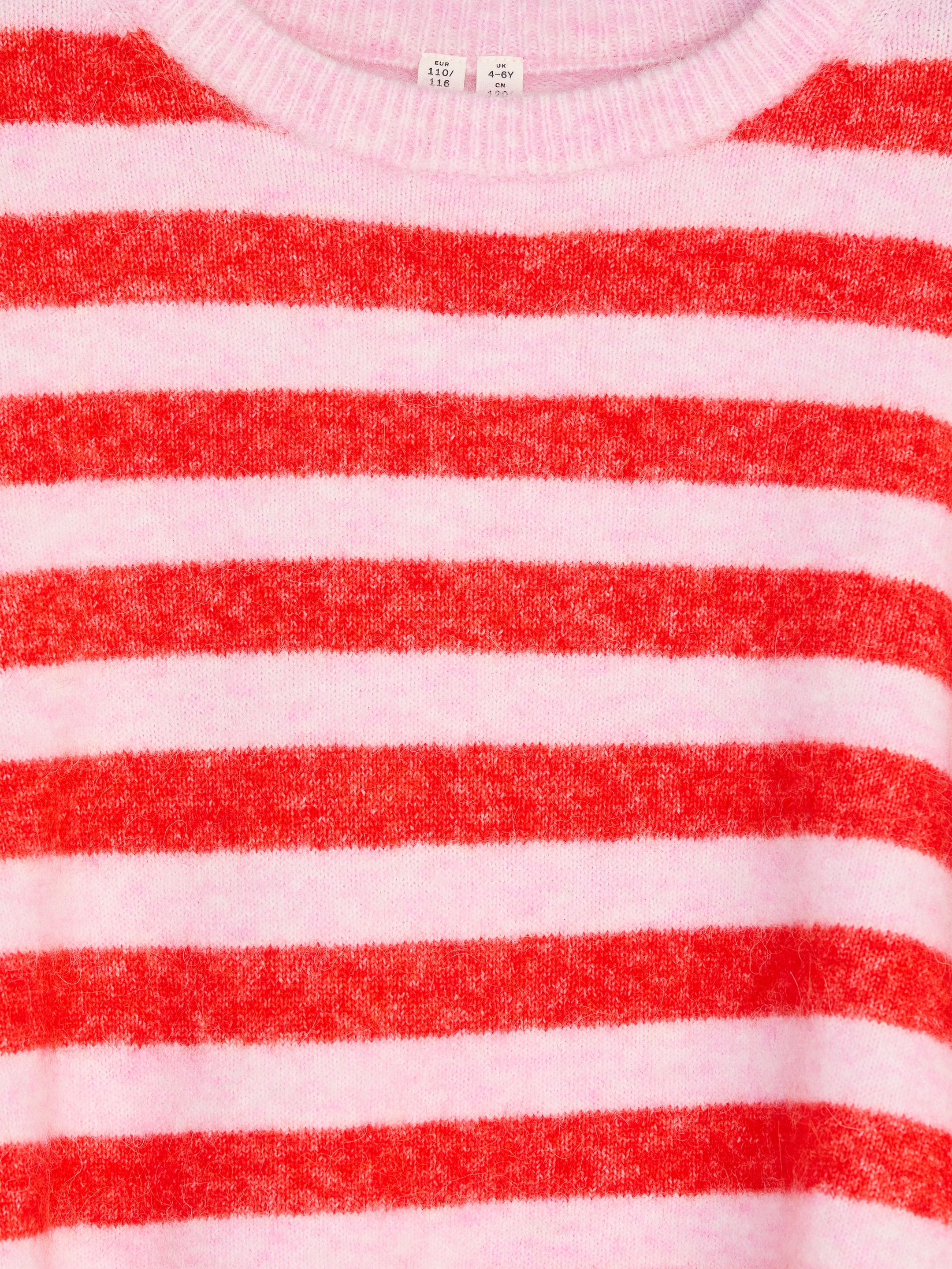 Intarsia Knit Jumper - Pink/Red - Regular fit - children - StillMedia/DescriptiveDetail - 2