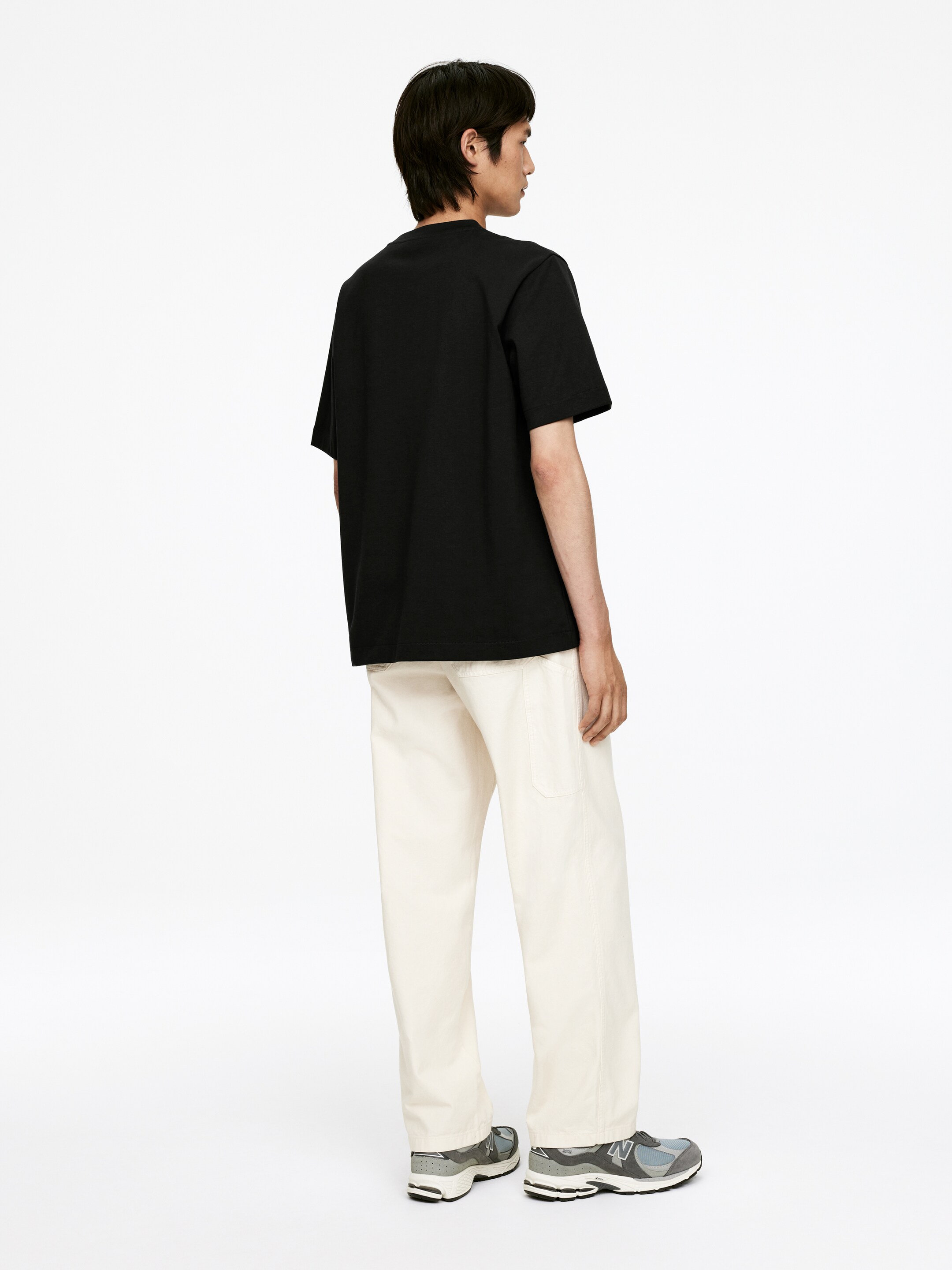 Ingrandisci l'immagine: Interlock T-shirt - Black - UOMO | H&M CH 3