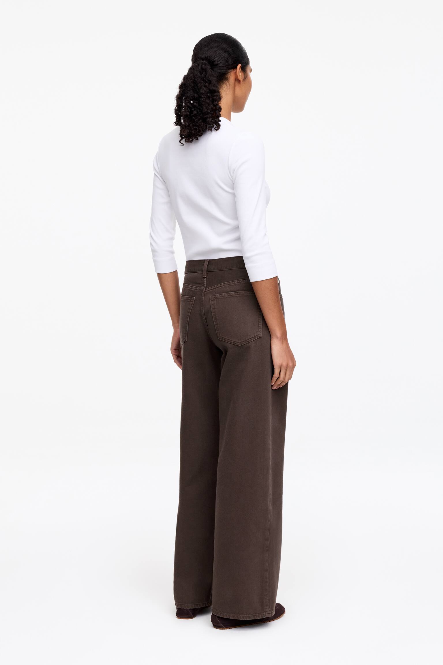 CLOUD Loose Wide jeans - Dark Brown/grå/Blå/Svart/grå/Mørkeblå - 3