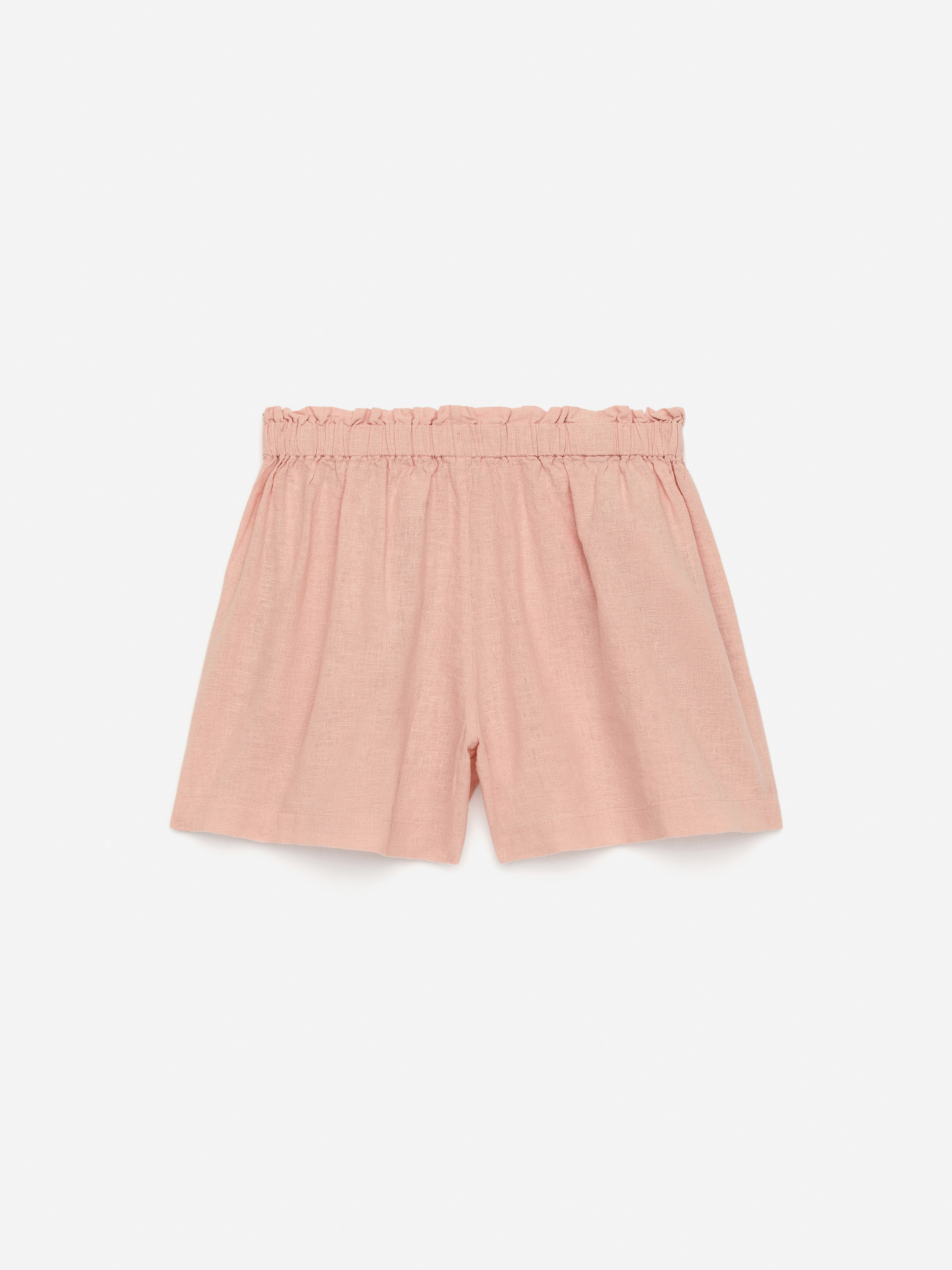 Visualizza immagine più grande: Shorts in lino dalla vestibilità ampia - Rosa - BAMBINO | H&M IT 2