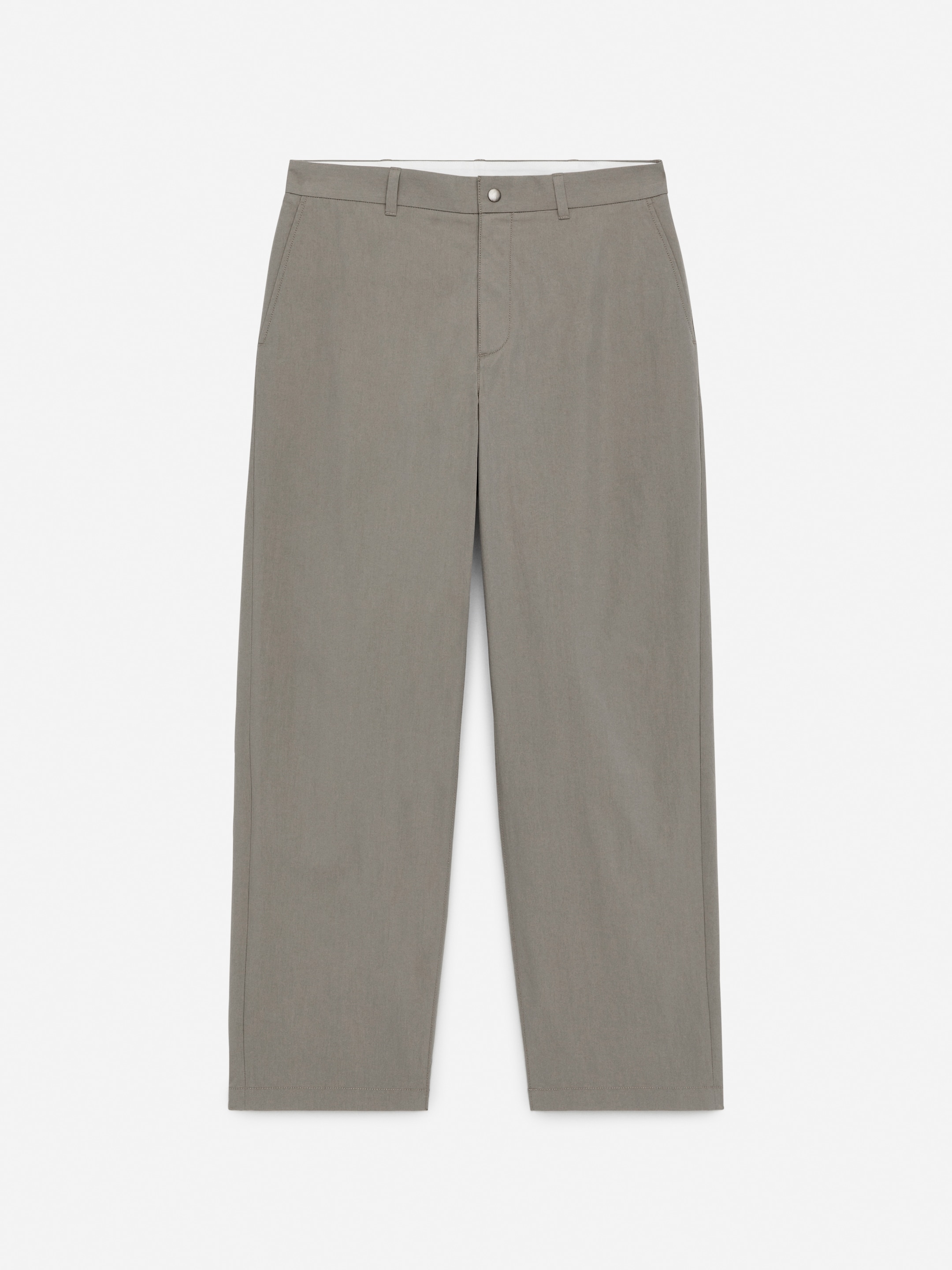 Lockere Chinohose aus Baumwollmischung - Grau - Relaxed Fit - Men - StillMedia/DescriptiveStillLife - 1