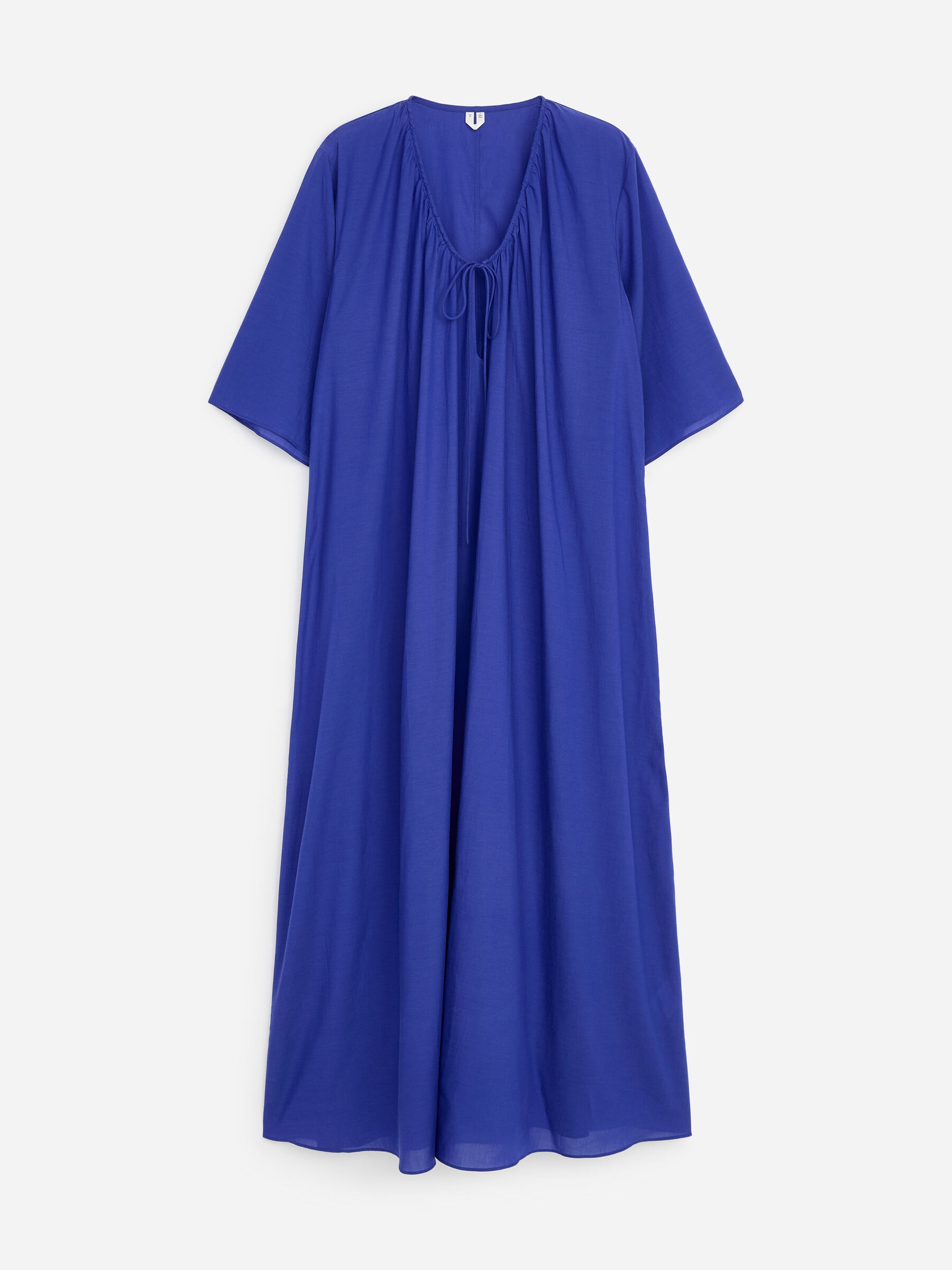 Lyocell Blend Beach Dress - Blue - Loose fit - Women - StillMedia/DescriptiveStillLife - 1